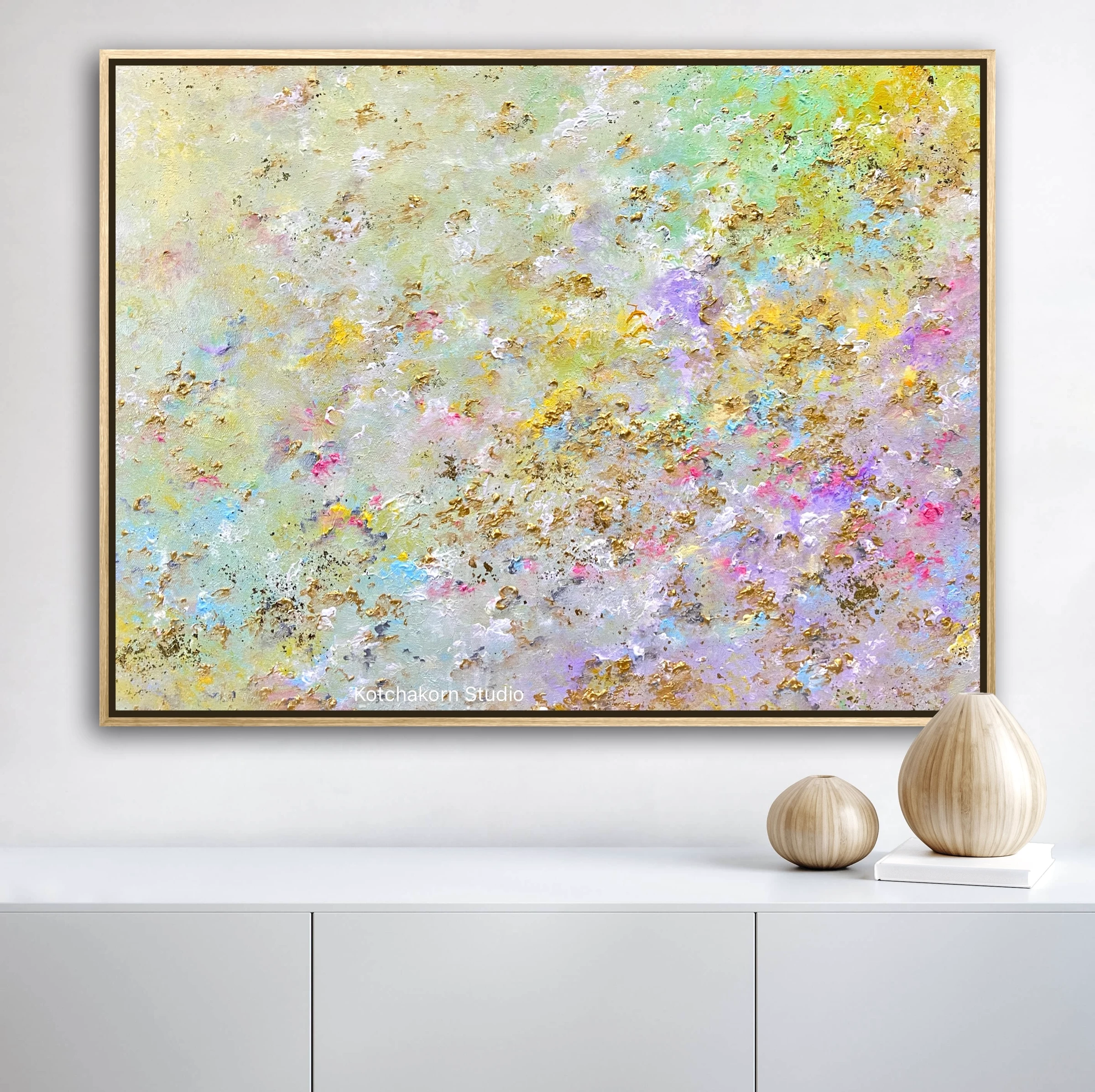 The Floating Lotus (80x60cm)