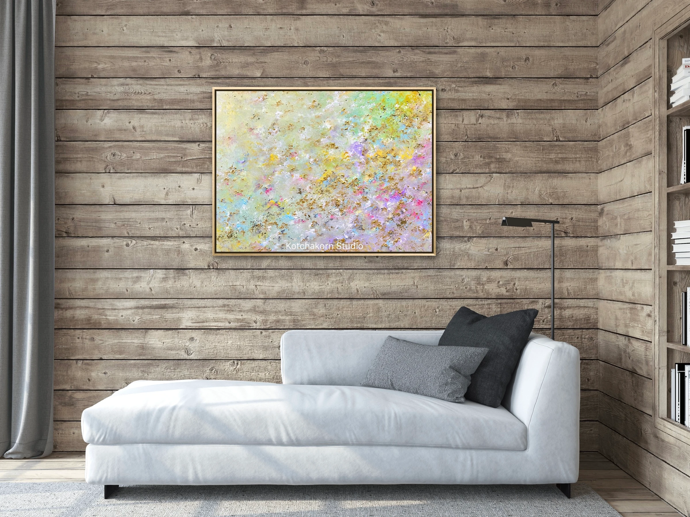 The Floating Lotus (80x60cm)