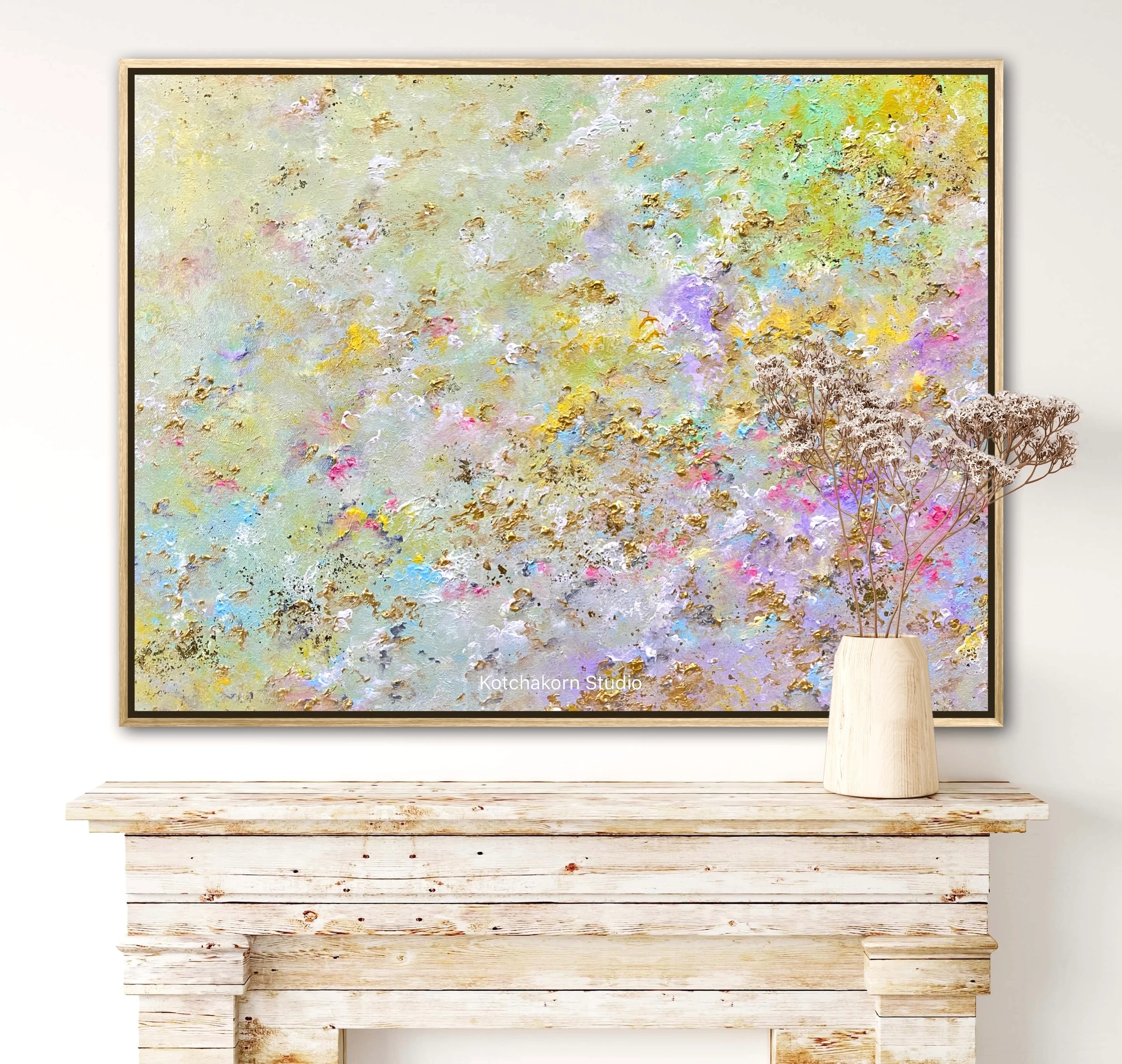 The Floating Lotus (80x60cm)