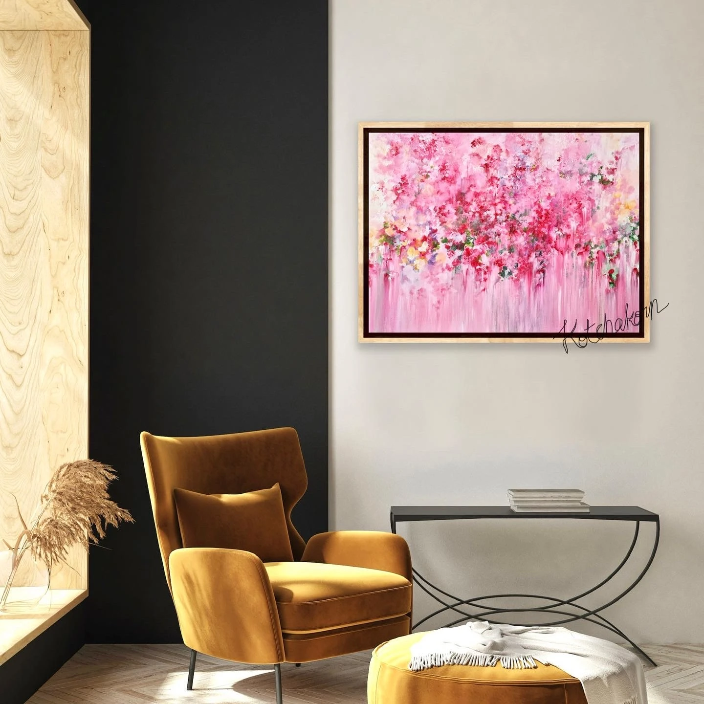 Peonies in the Morning Light (80x60cm)