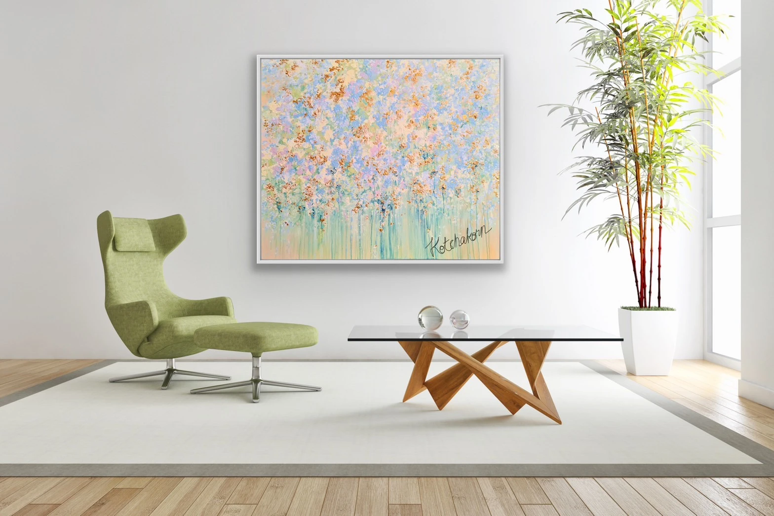 Palace of Gaia (120x100cm)