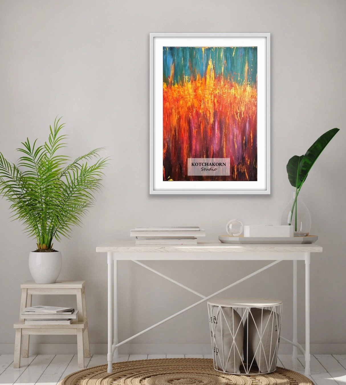 The Beating Fire (70x50cm)