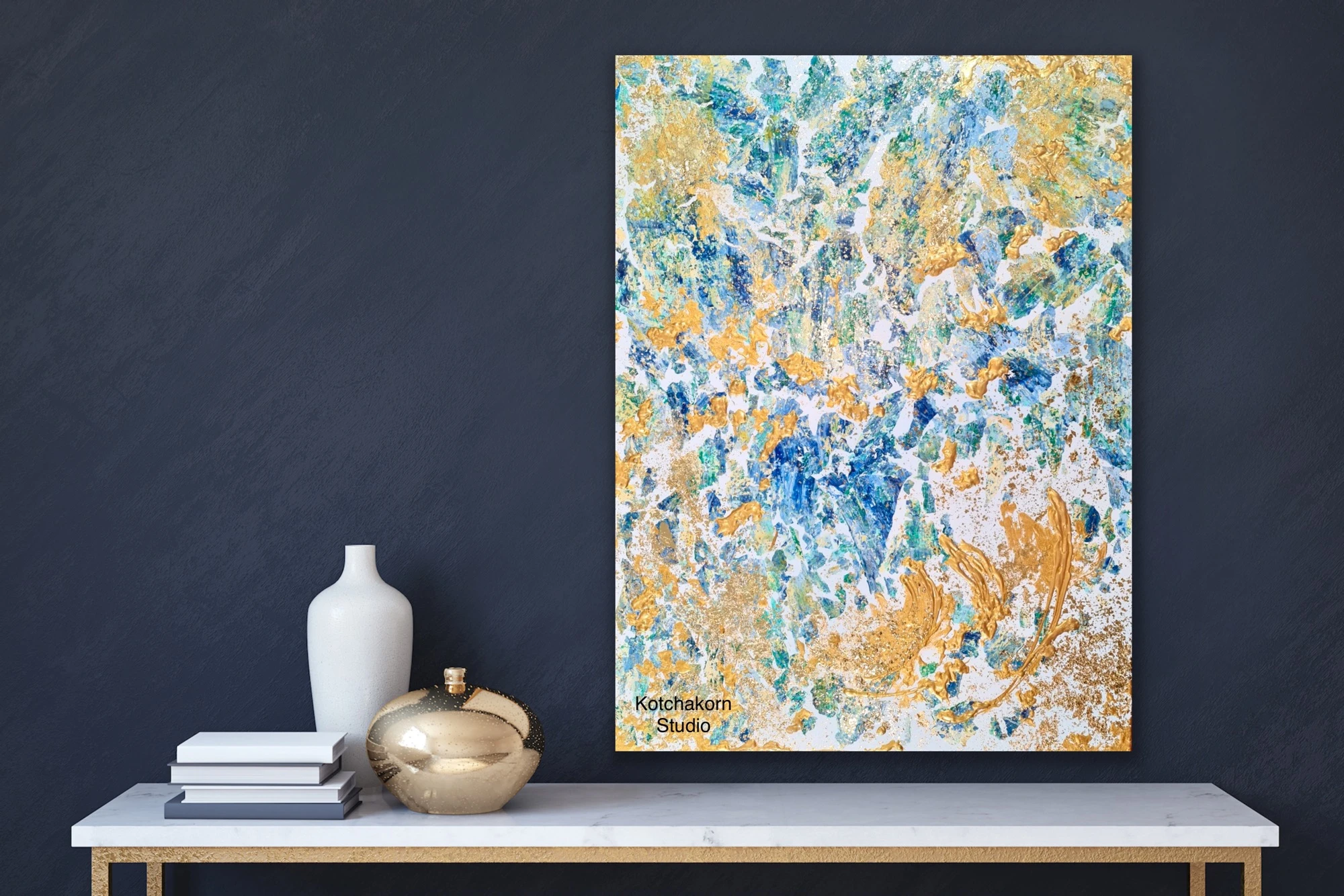 Rich Rice Field (80x60cm)