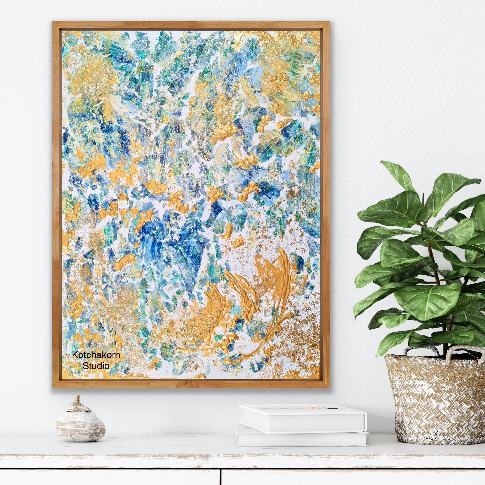 Rich Rice Field (80x60cm)