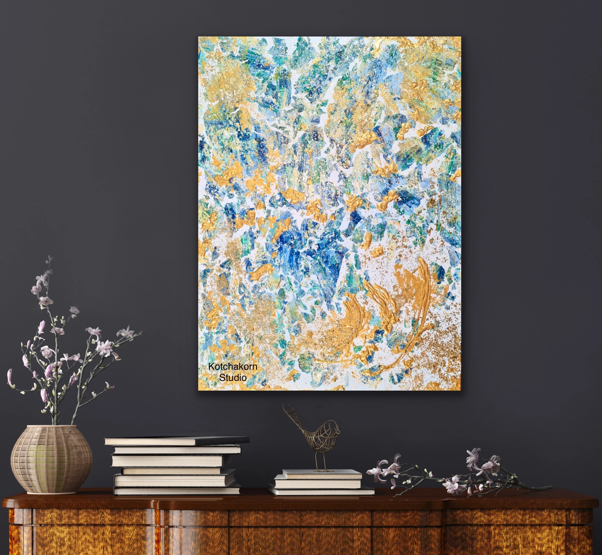 Rich Rice Field (80x60cm)