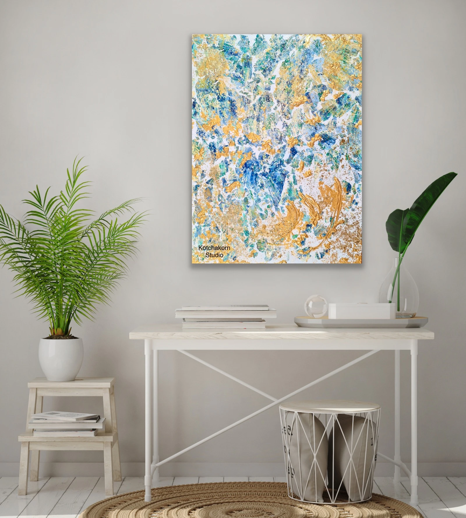 Rich Rice Field (80x60cm)