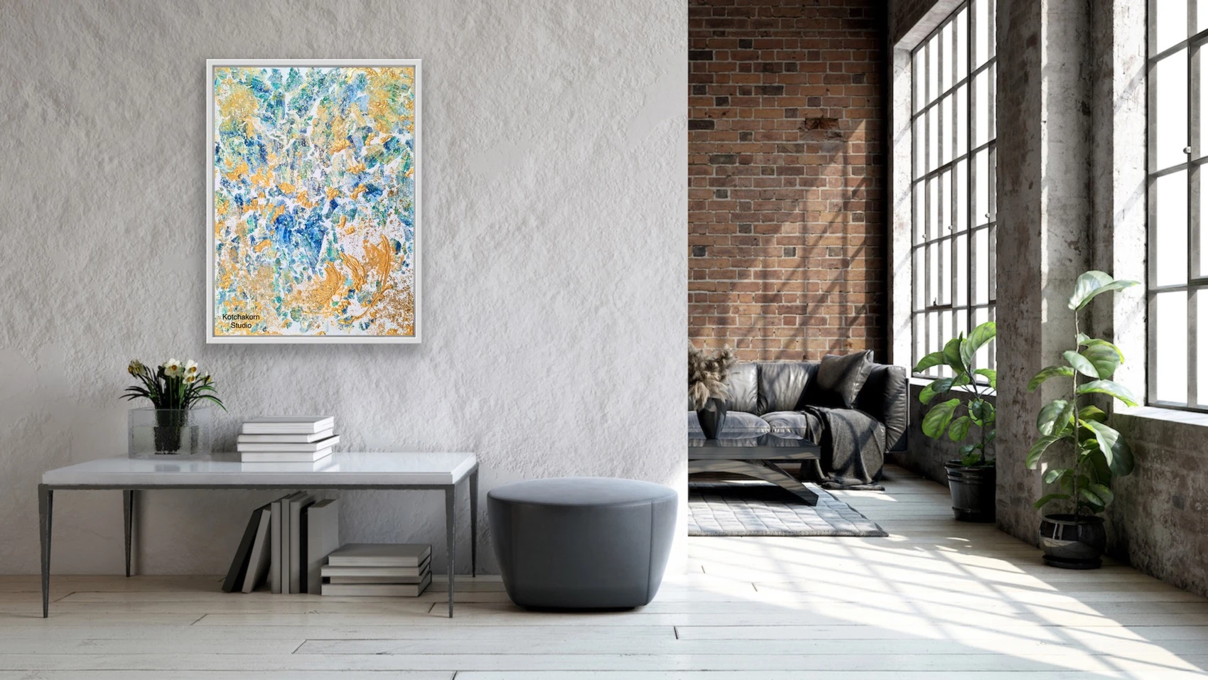 Rich Rice Field (80x60cm)