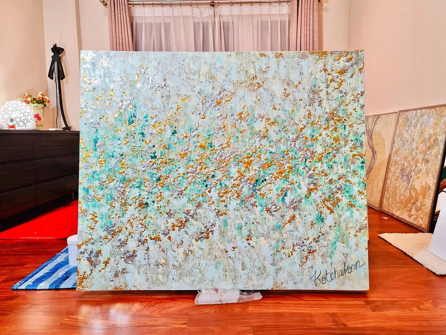 Forest Rising Stars (120x100cm)