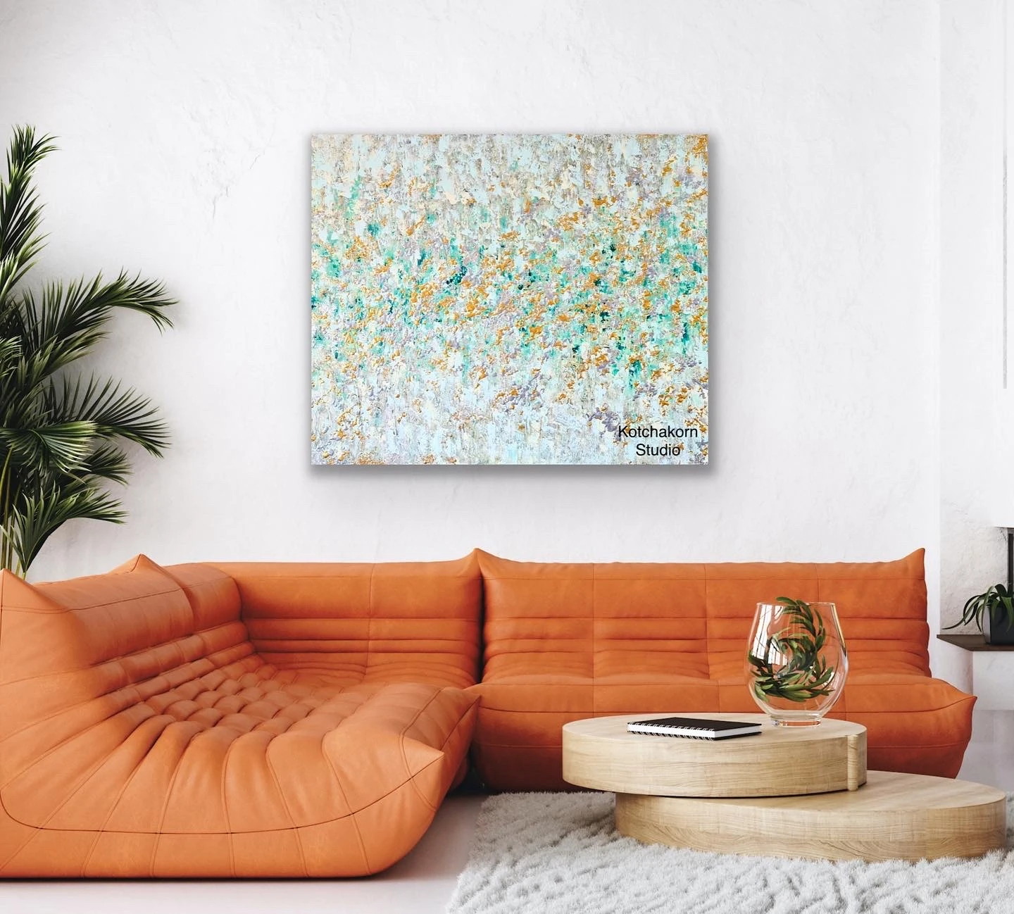 Forest Rising Stars (120x100cm)