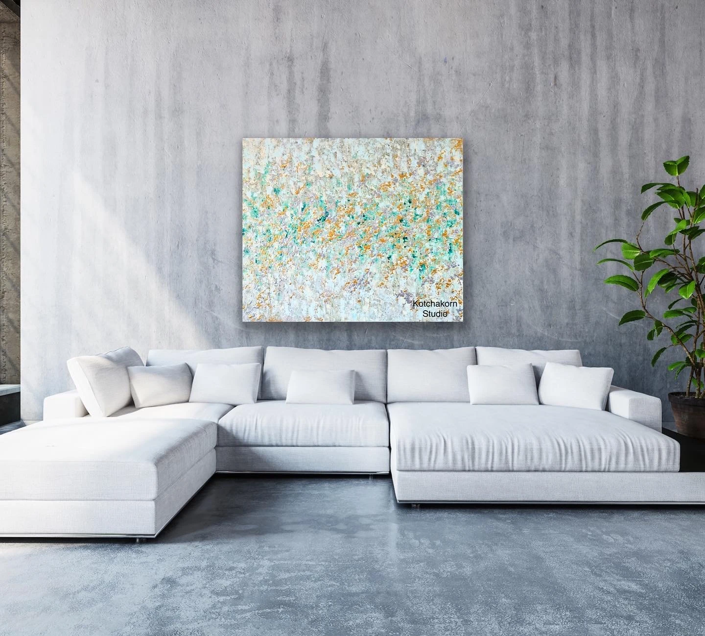 Forest Rising Stars (120x100cm)