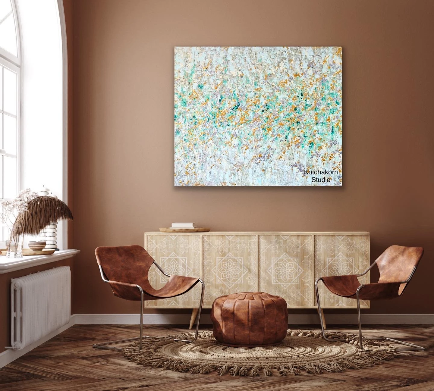 Forest Rising Stars (120x100cm)