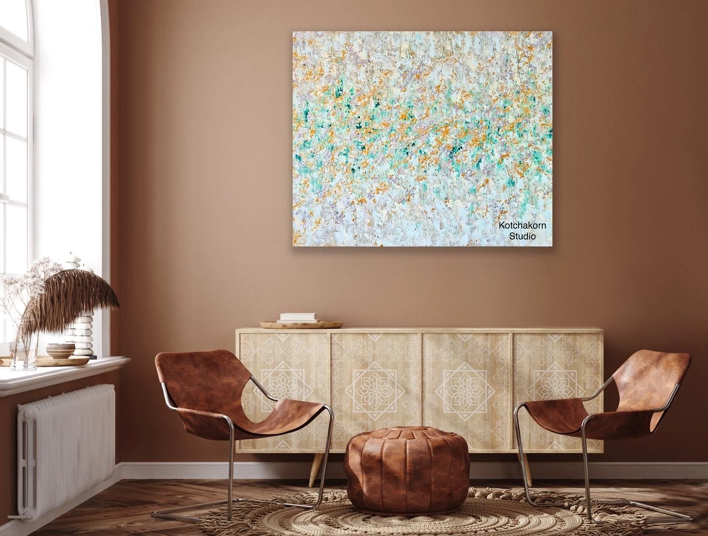 Forest Rising Stars (120x100cm)