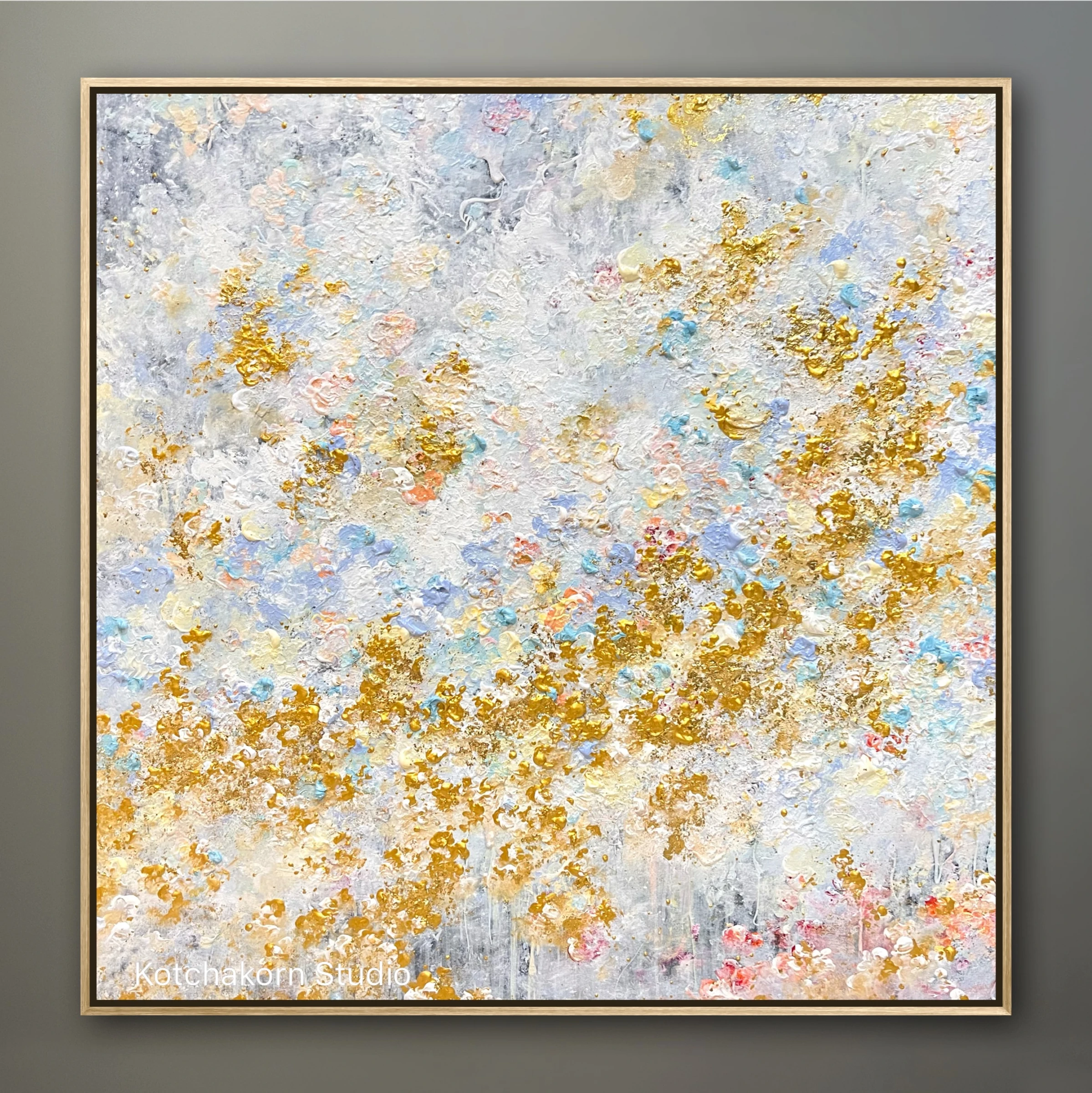 The Flowing Gold (100x80cm)