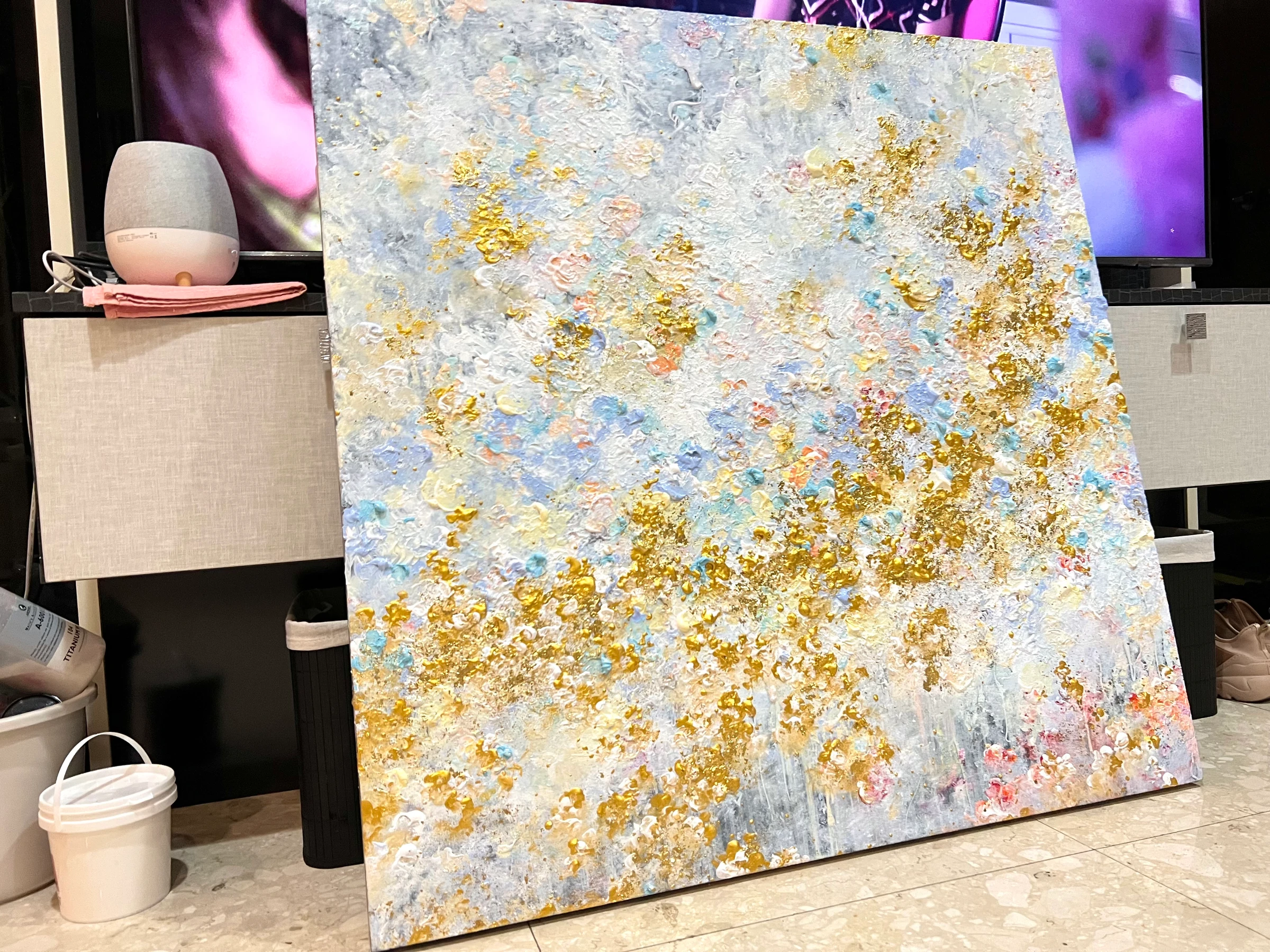 The Flowing Gold (100x80cm)