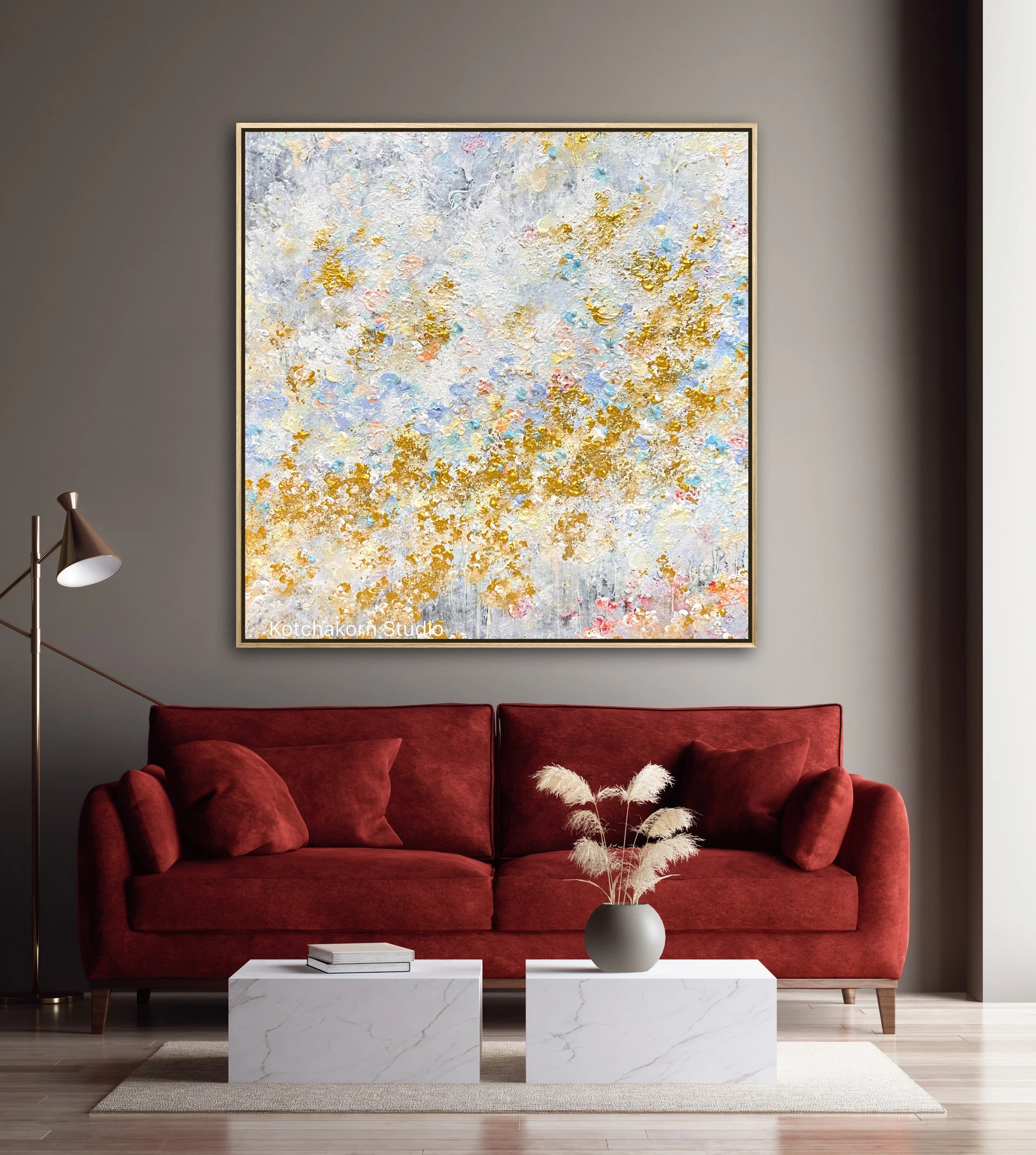 The Flowing Gold (100x80cm)