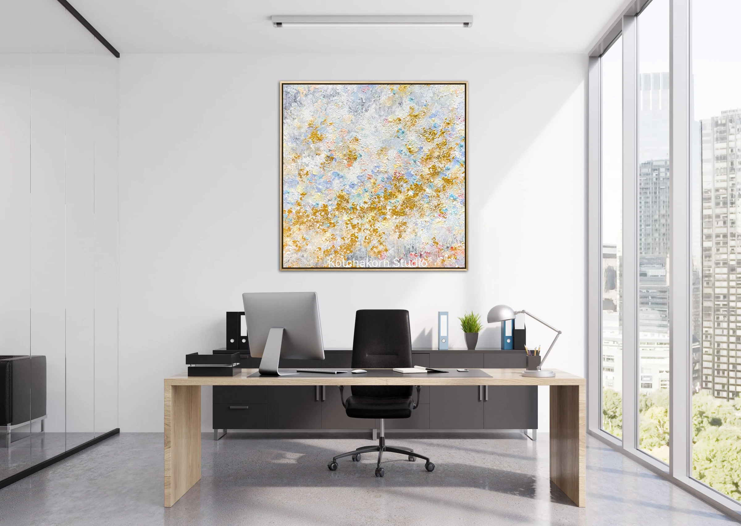 The Flowing Gold (100x80cm)