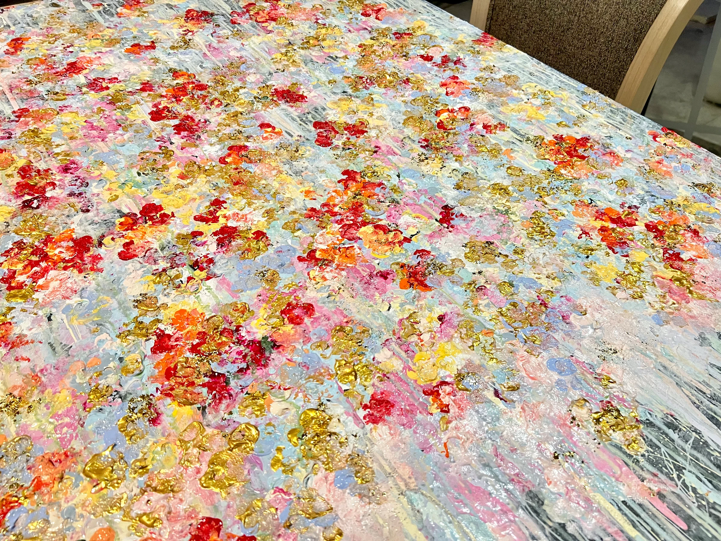 Wild Flowers of the Gentle Giant (120x100cm)