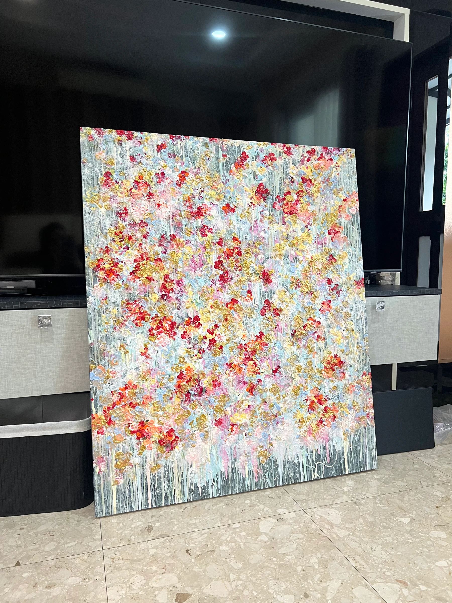 Wild Flowers of the Gentle Giant (120x100cm)