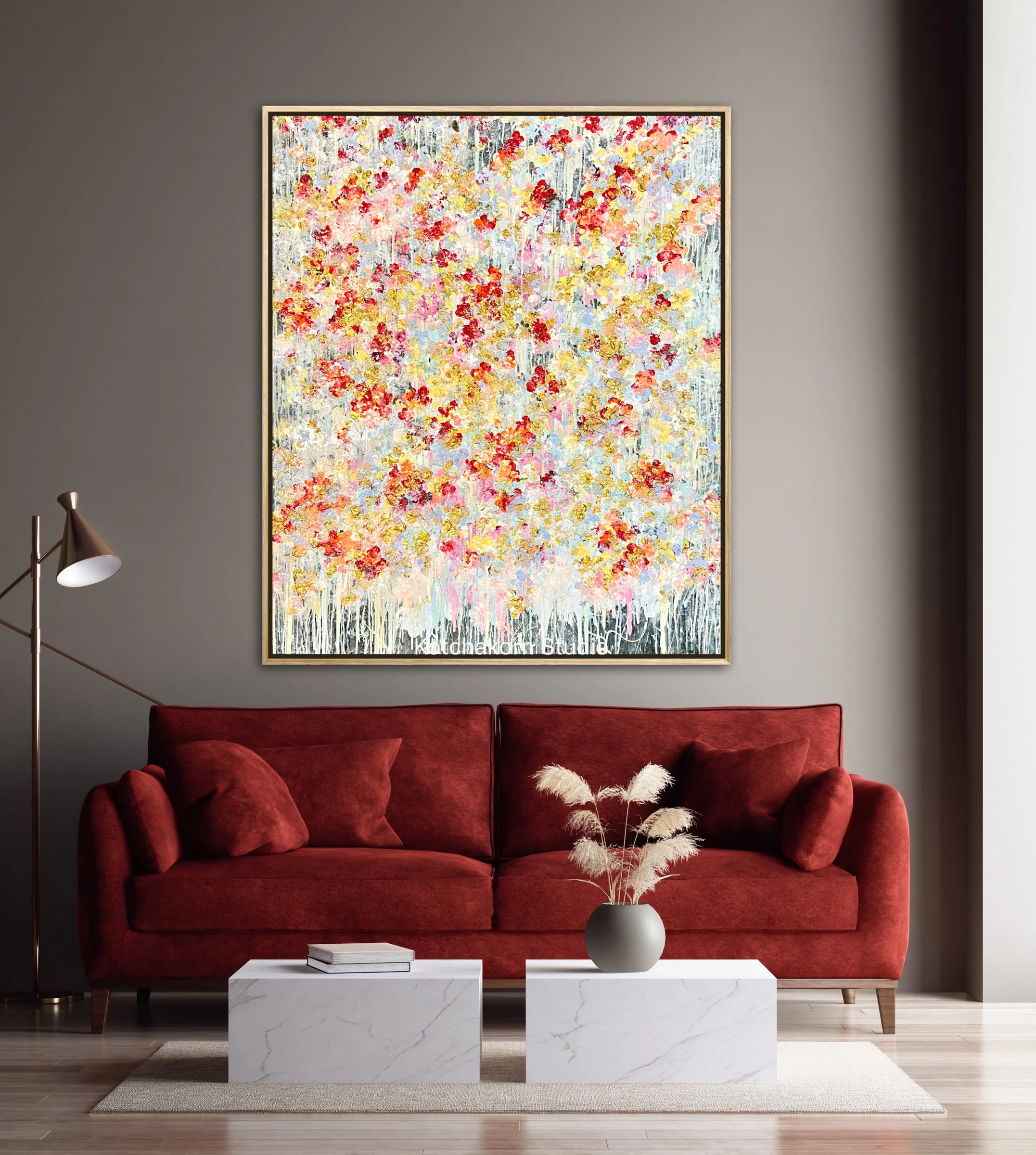 Wild Flowers of the Gentle Giant (120x100cm)