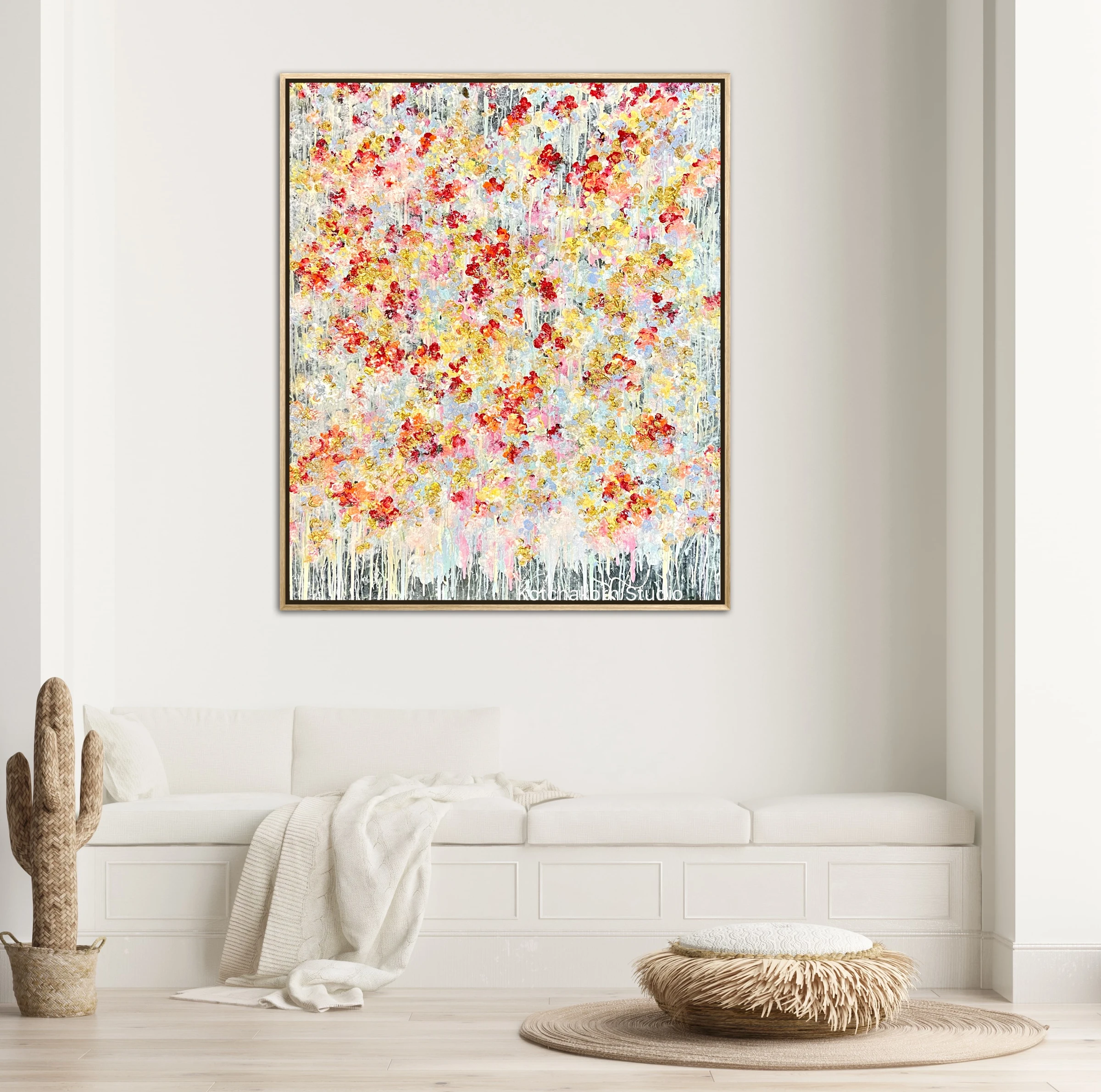 Wild Flowers of the Gentle Giant (120x100cm)
