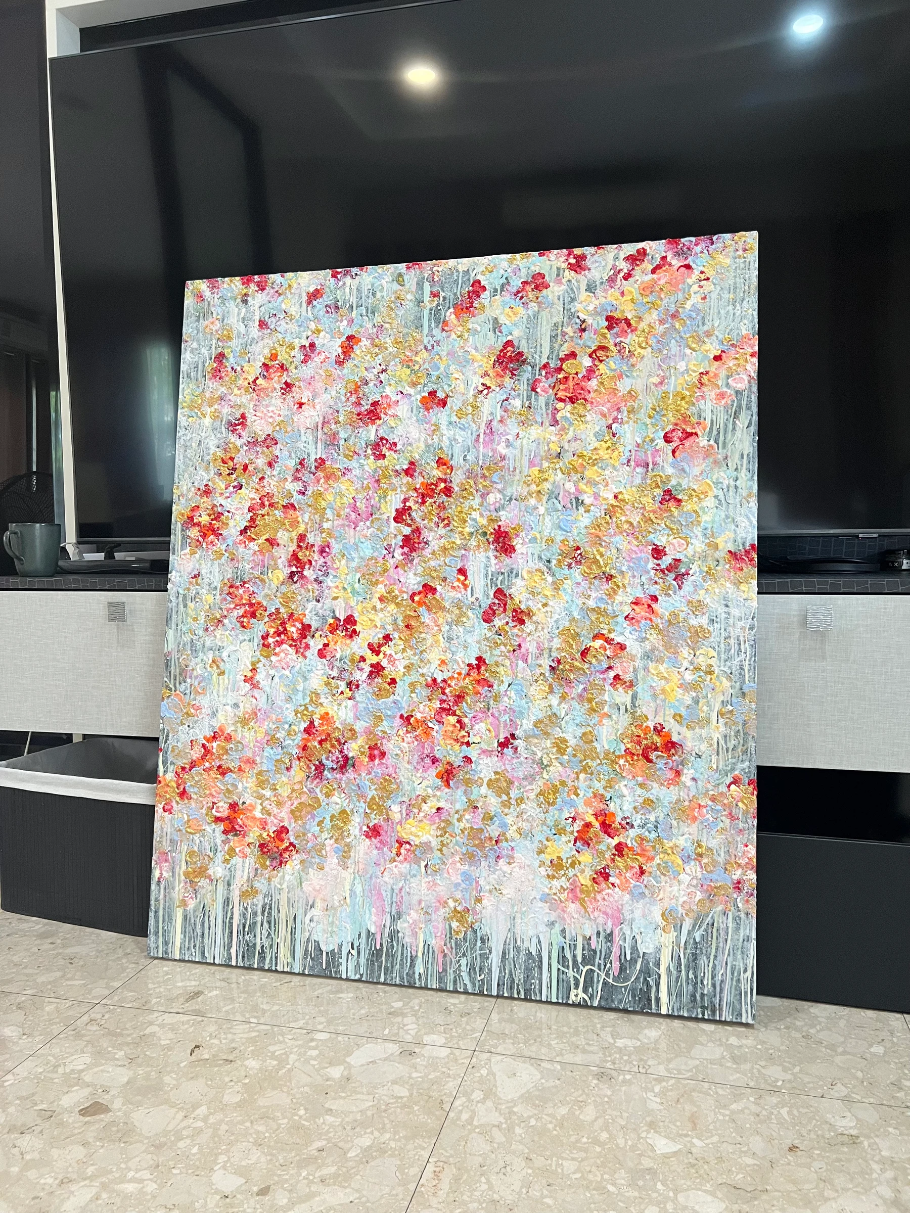 Wild Flowers of the Gentle Giant (120x100cm)