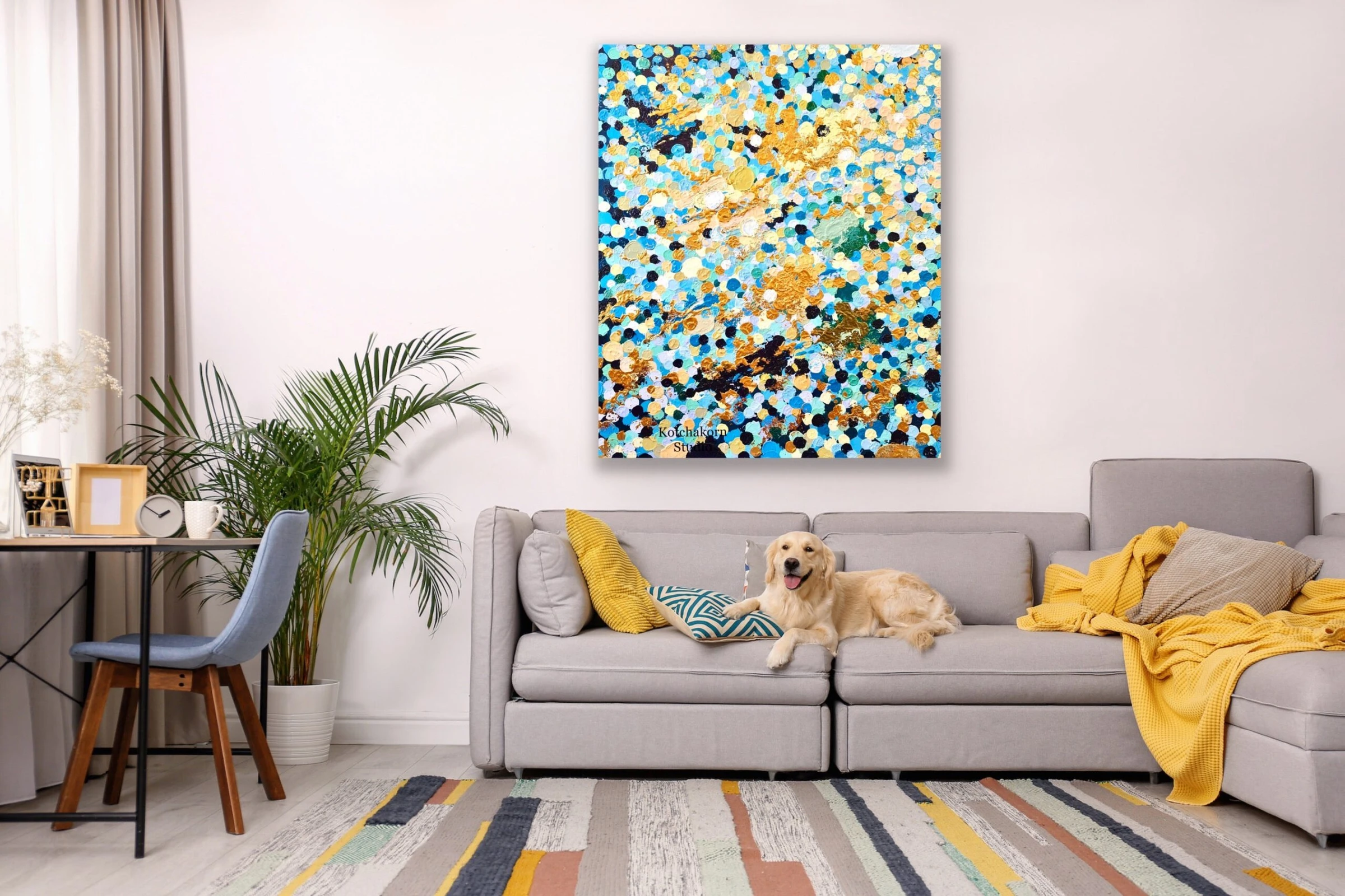 The Colors of Kings (120x100cm)