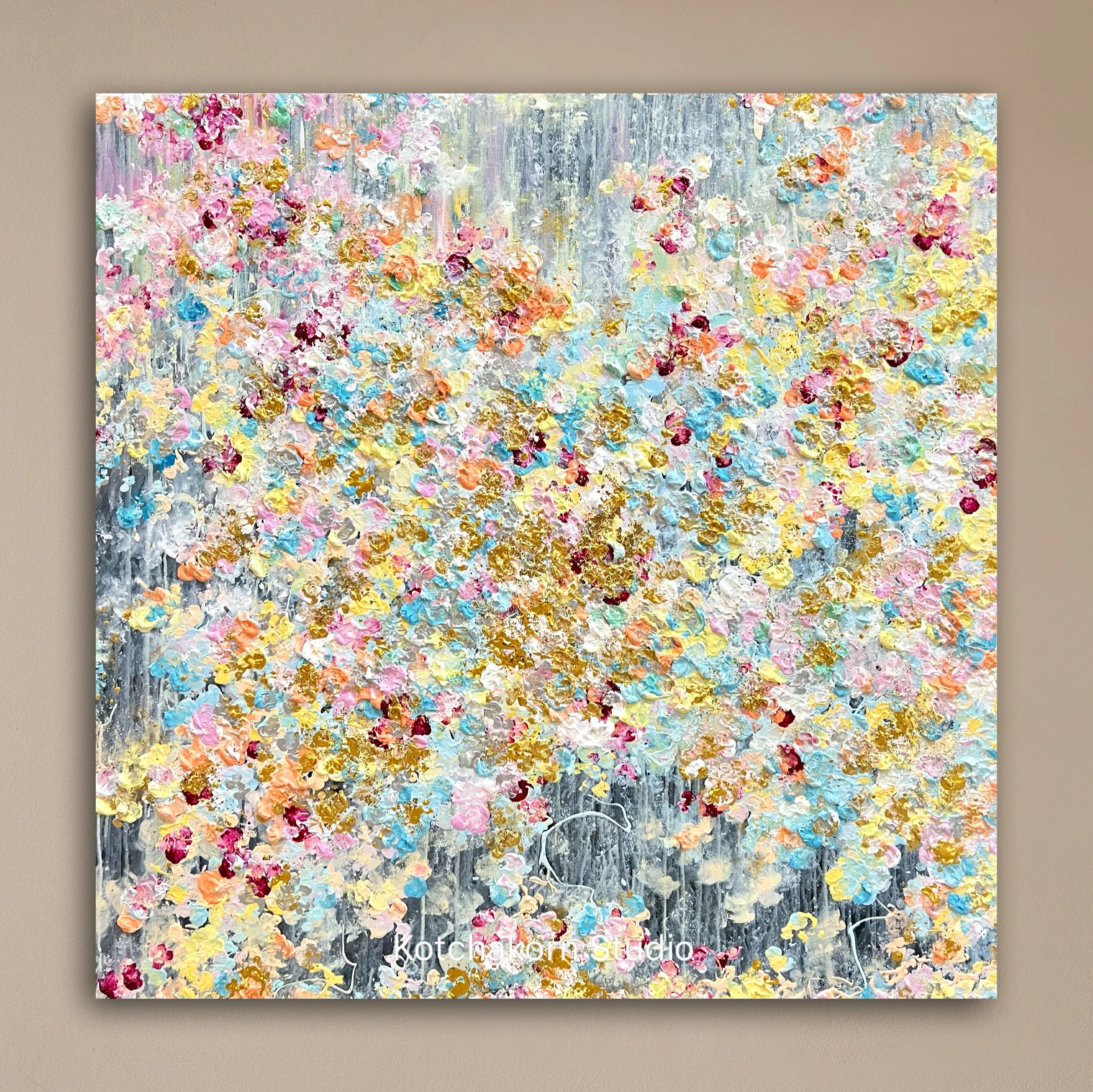 Dynasty in Bloom (100x100cm)