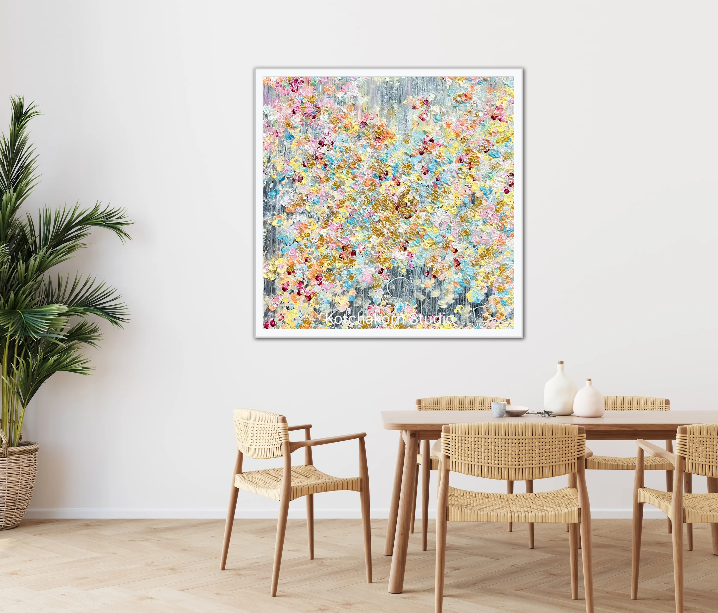 Dynasty in Bloom (100x100cm)