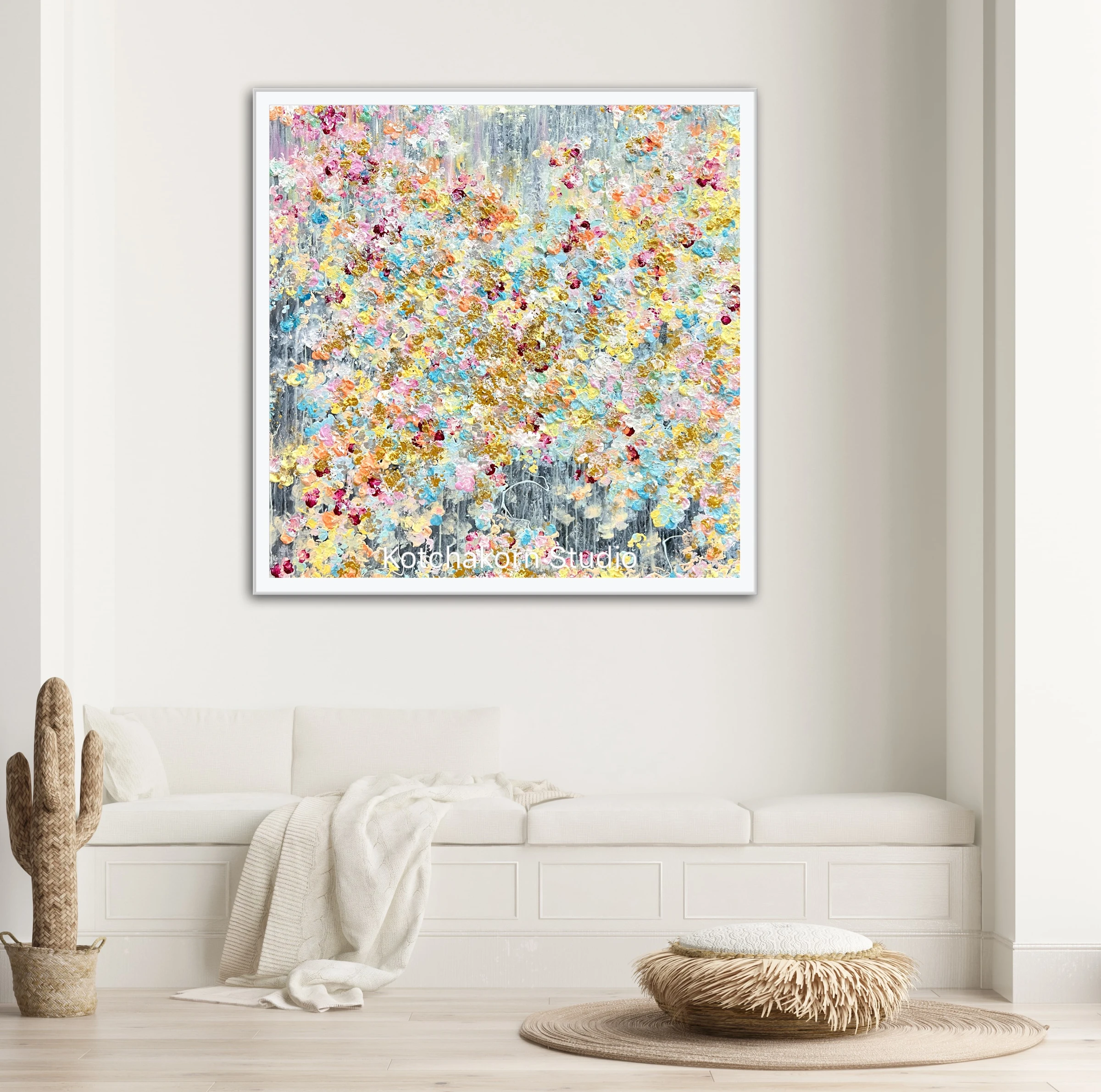 Dynasty in Bloom (100x100cm)
