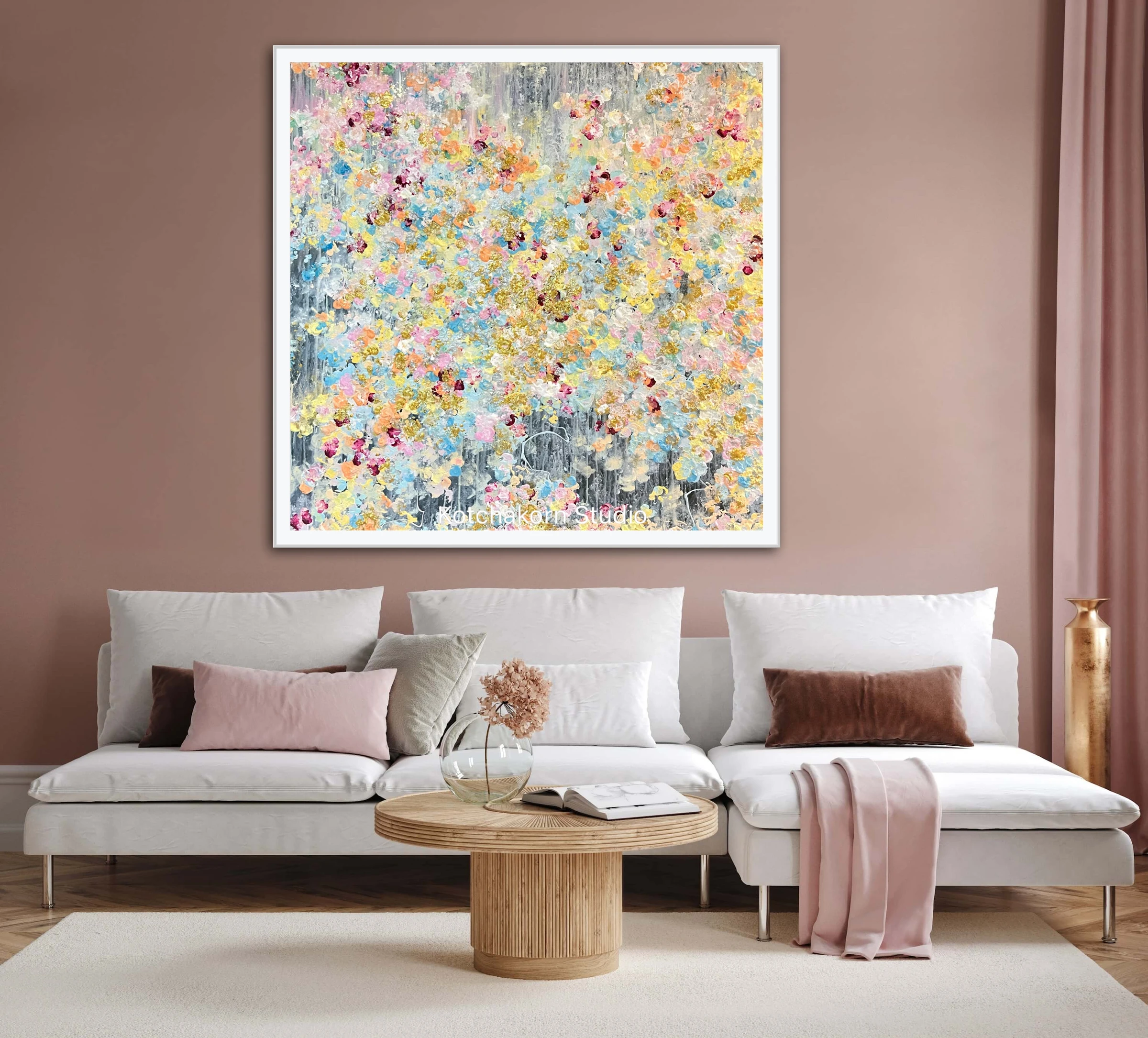 Dynasty in Bloom (100x100cm)