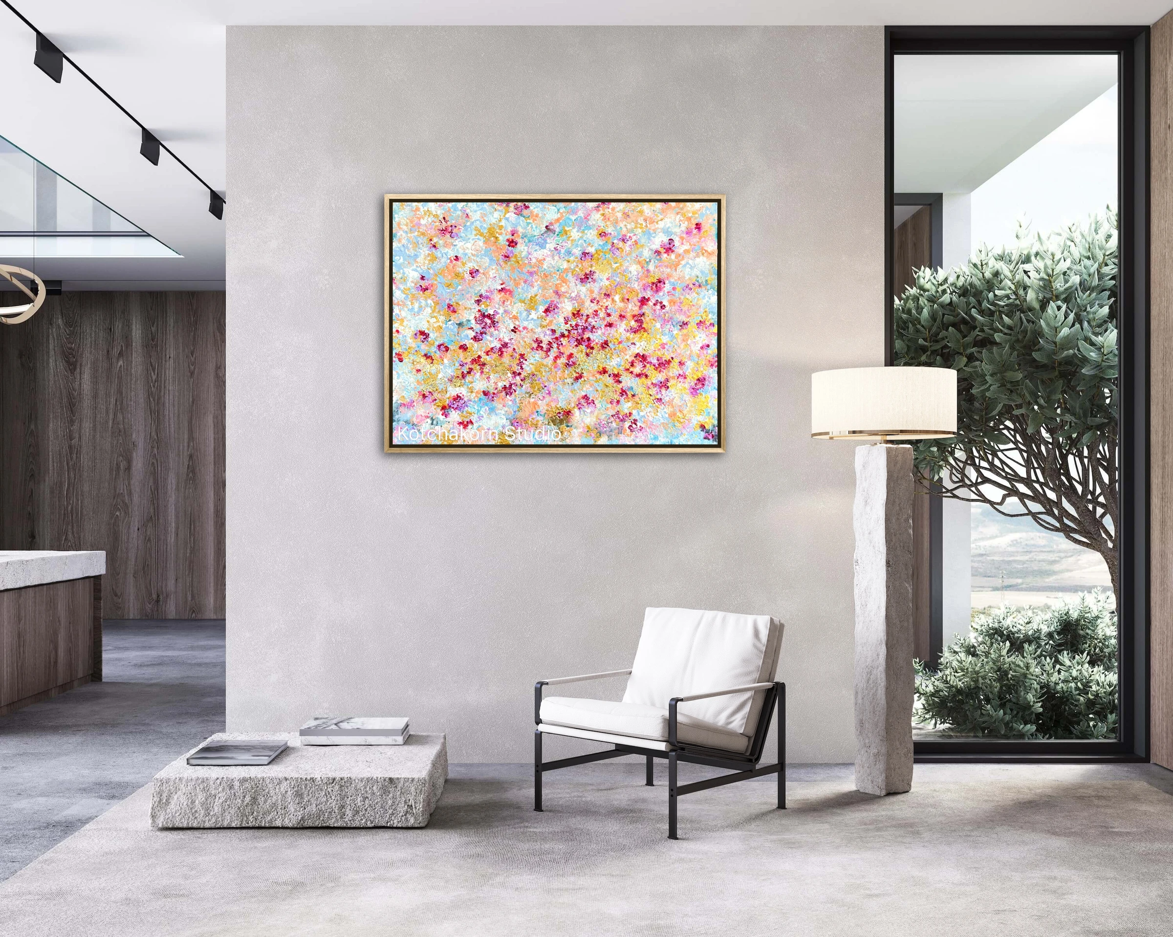 Sound of the Sakura's Bloom (80x60cm)