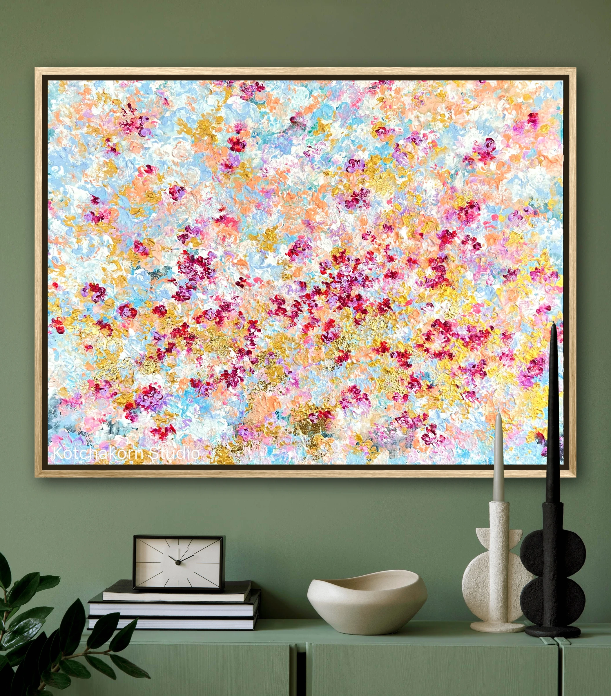 Sound of the Sakura's Bloom (80x60cm)