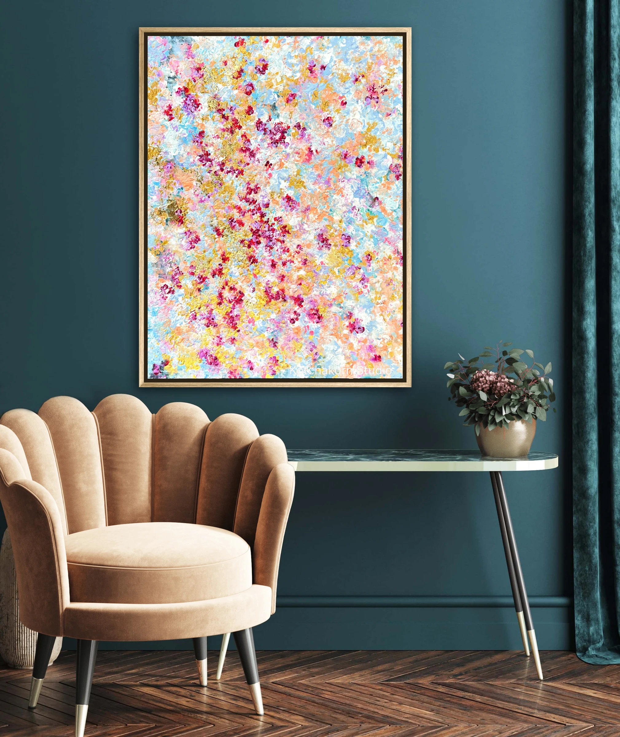 Sound of the Sakura's Bloom (80x60cm)