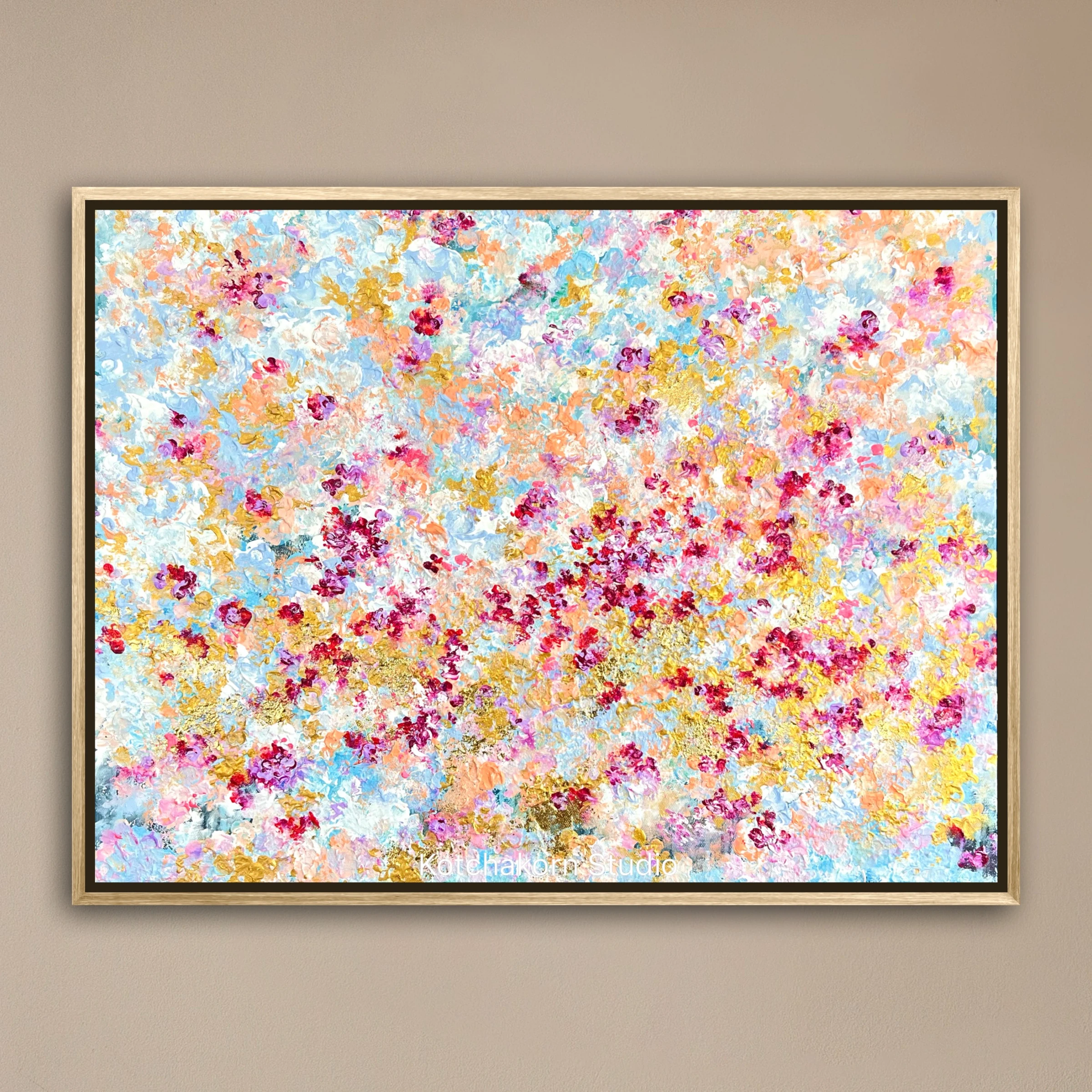 Sound of the Sakura's Bloom (80x60cm)