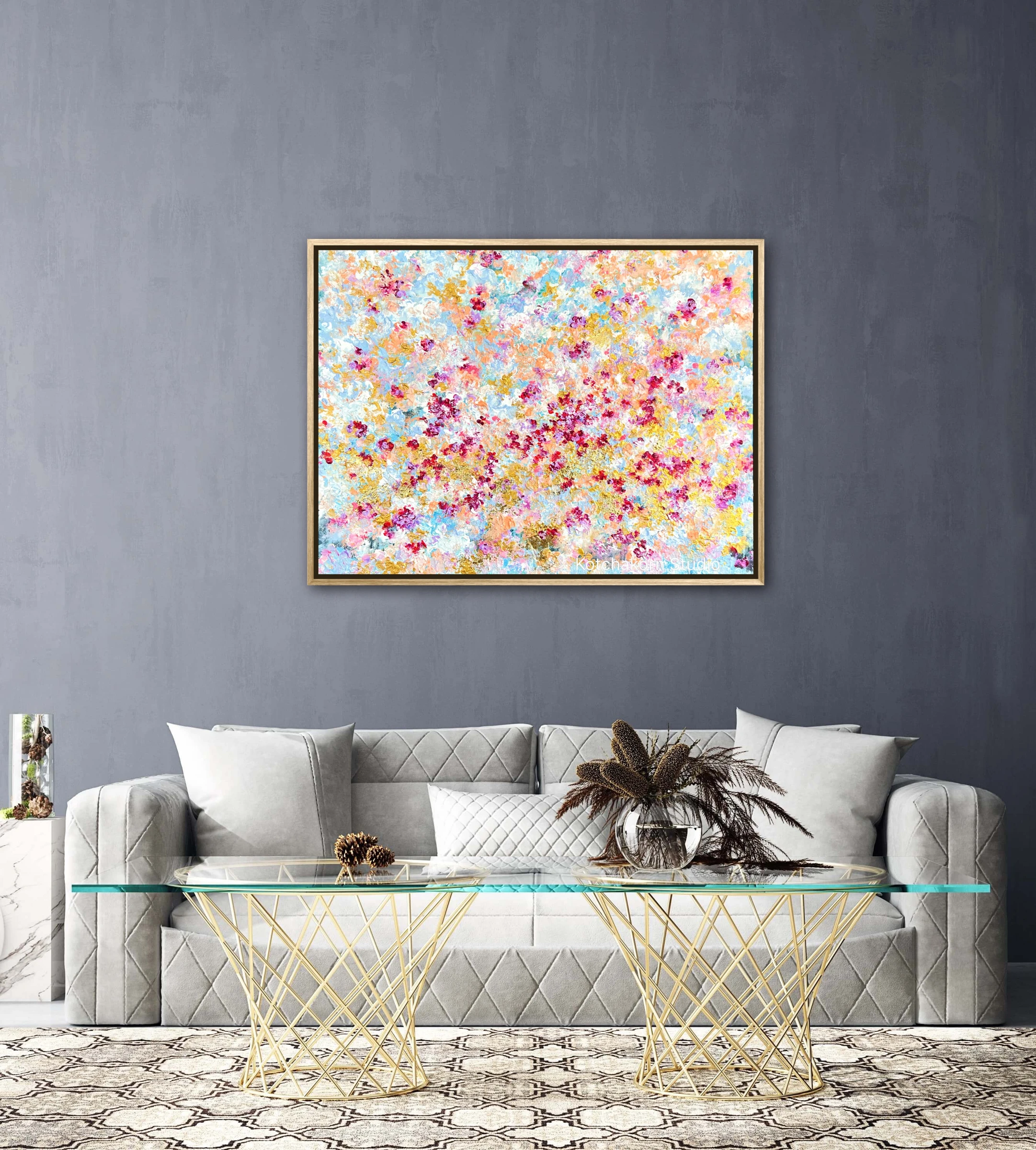 Sound of the Sakura's Bloom (80x60cm)