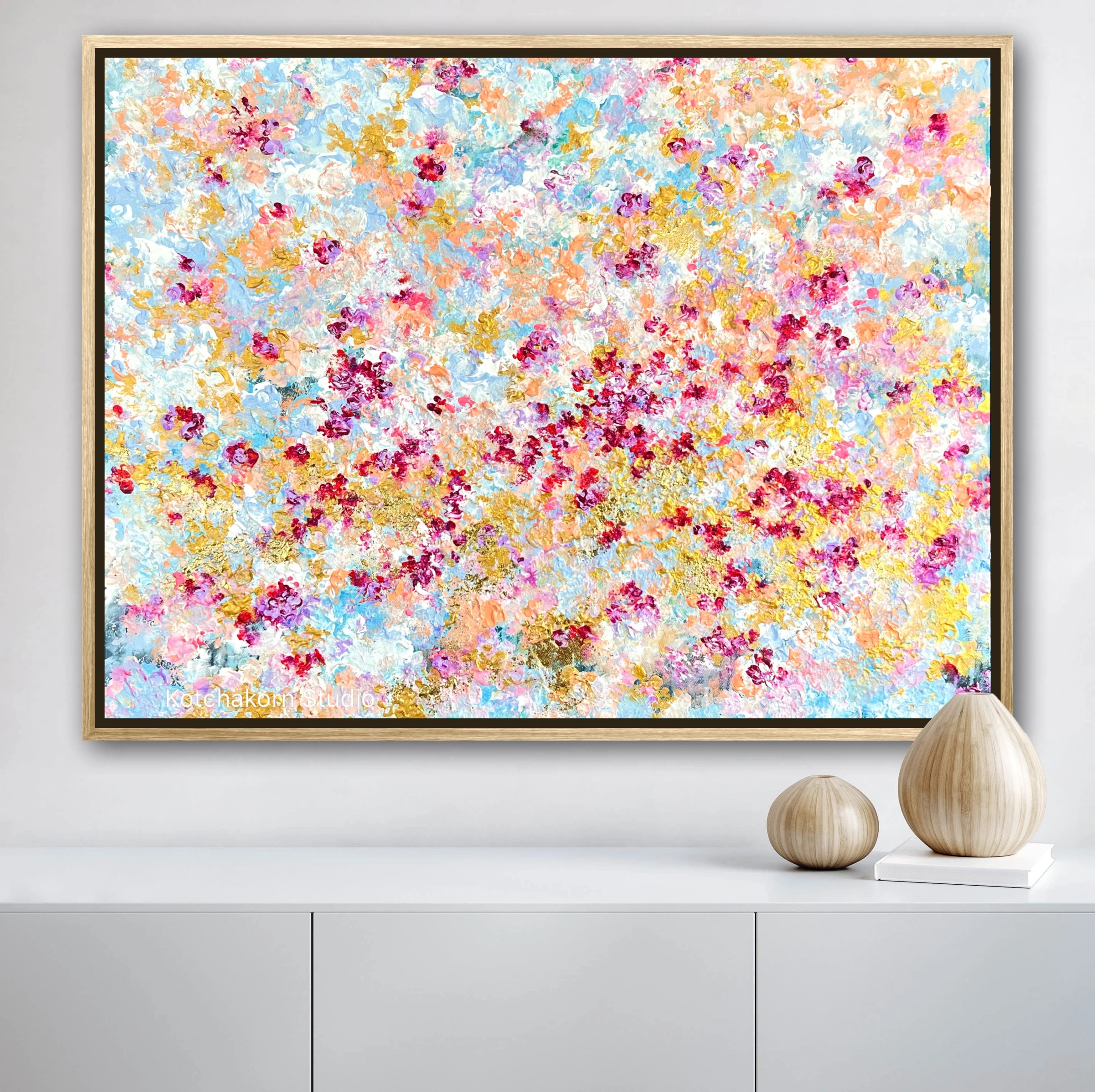 Sound of the Sakura's Bloom (80x60cm)