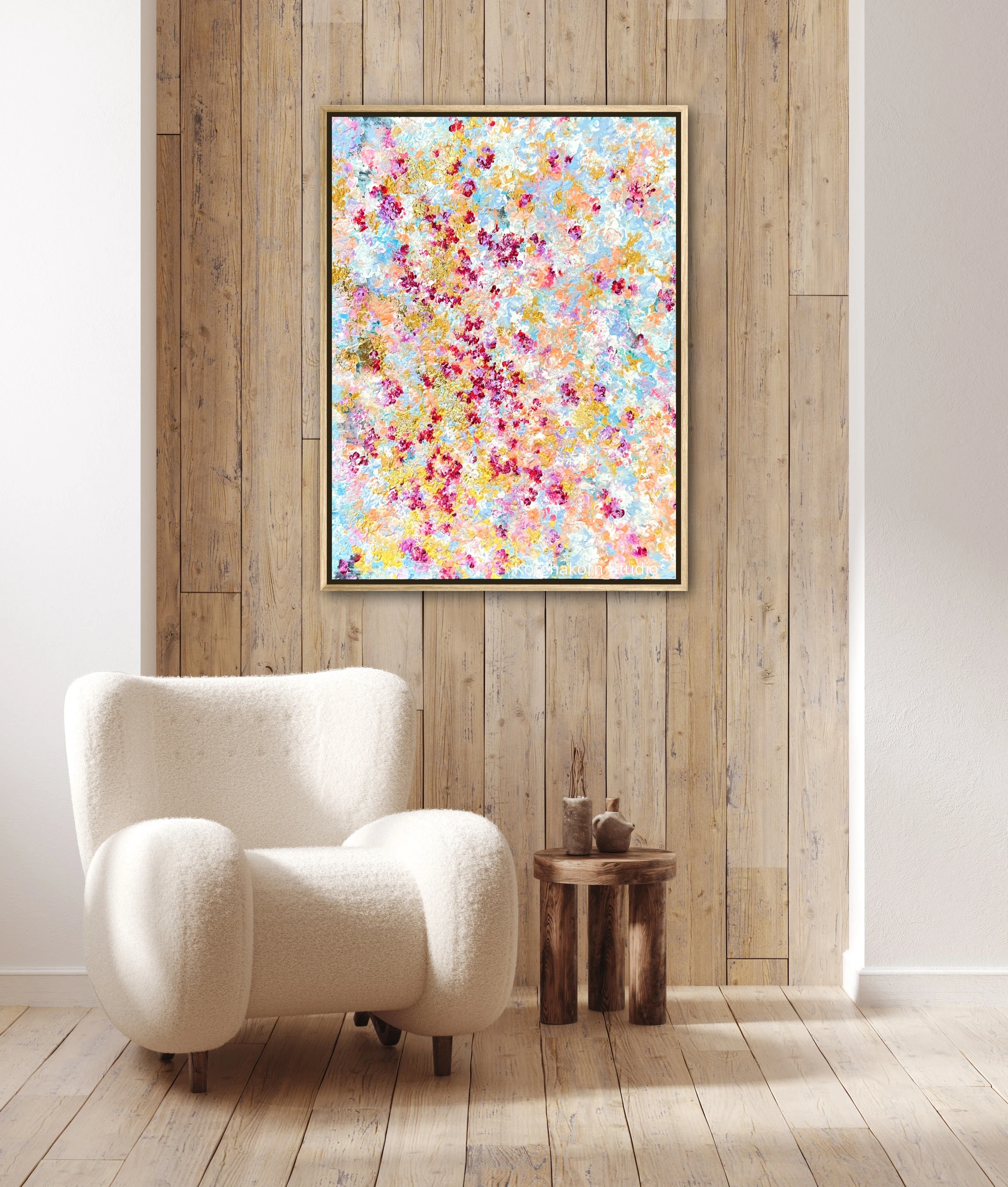 Sound of the Sakura's Bloom (80x60cm)