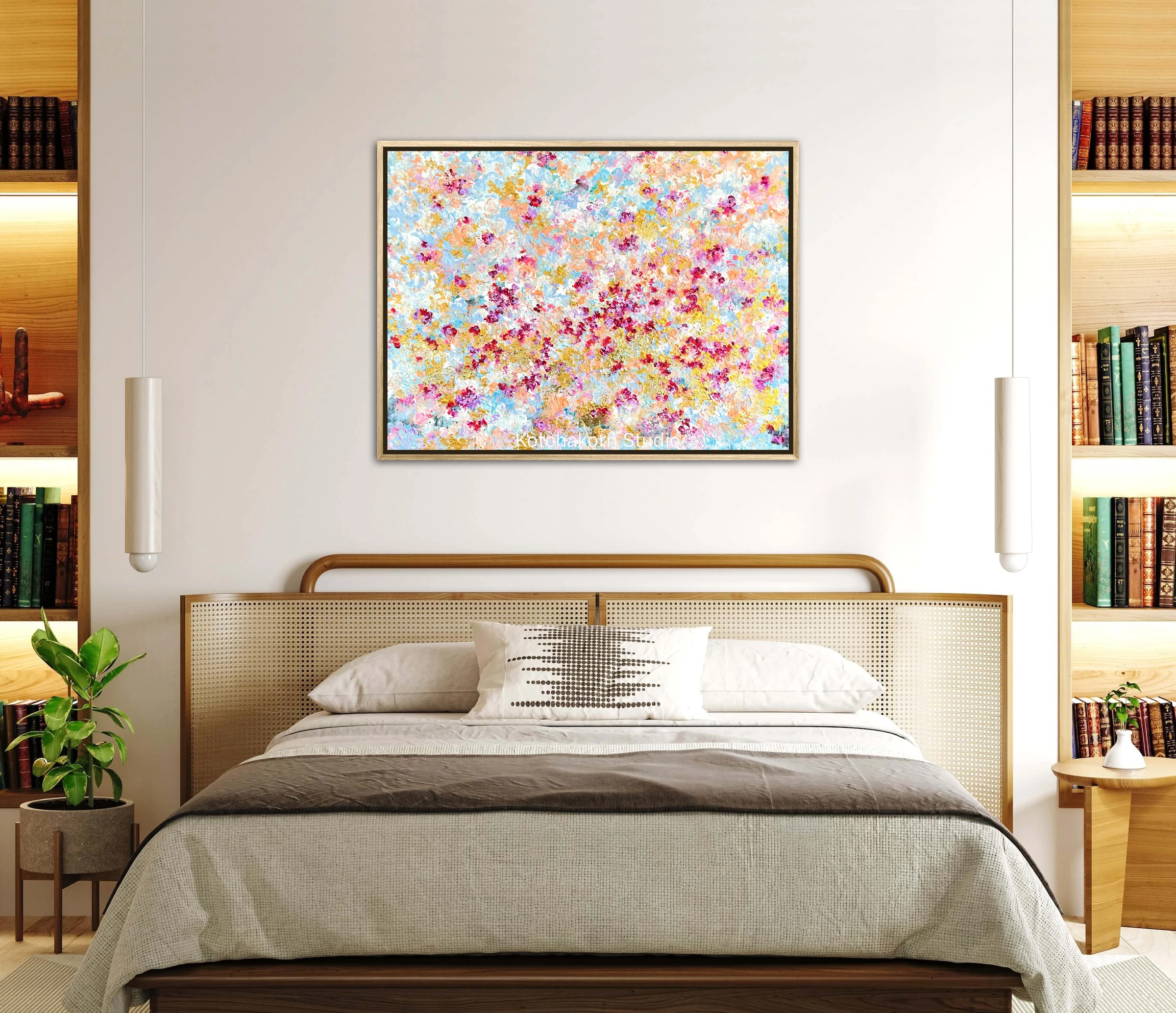 Sound of the Sakura's Bloom (80x60cm)