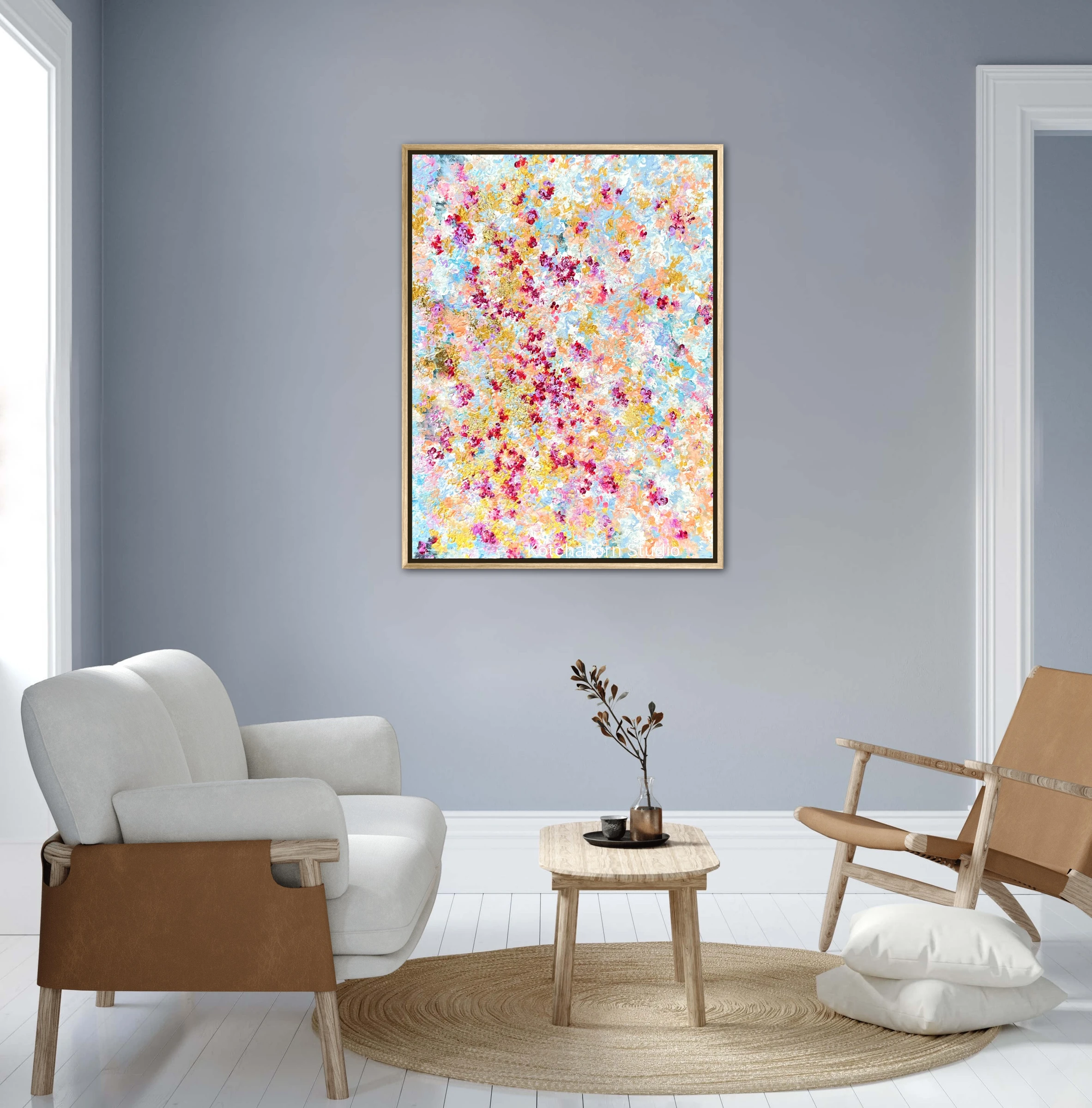 Sound of the Sakura's Bloom (80x60cm)
