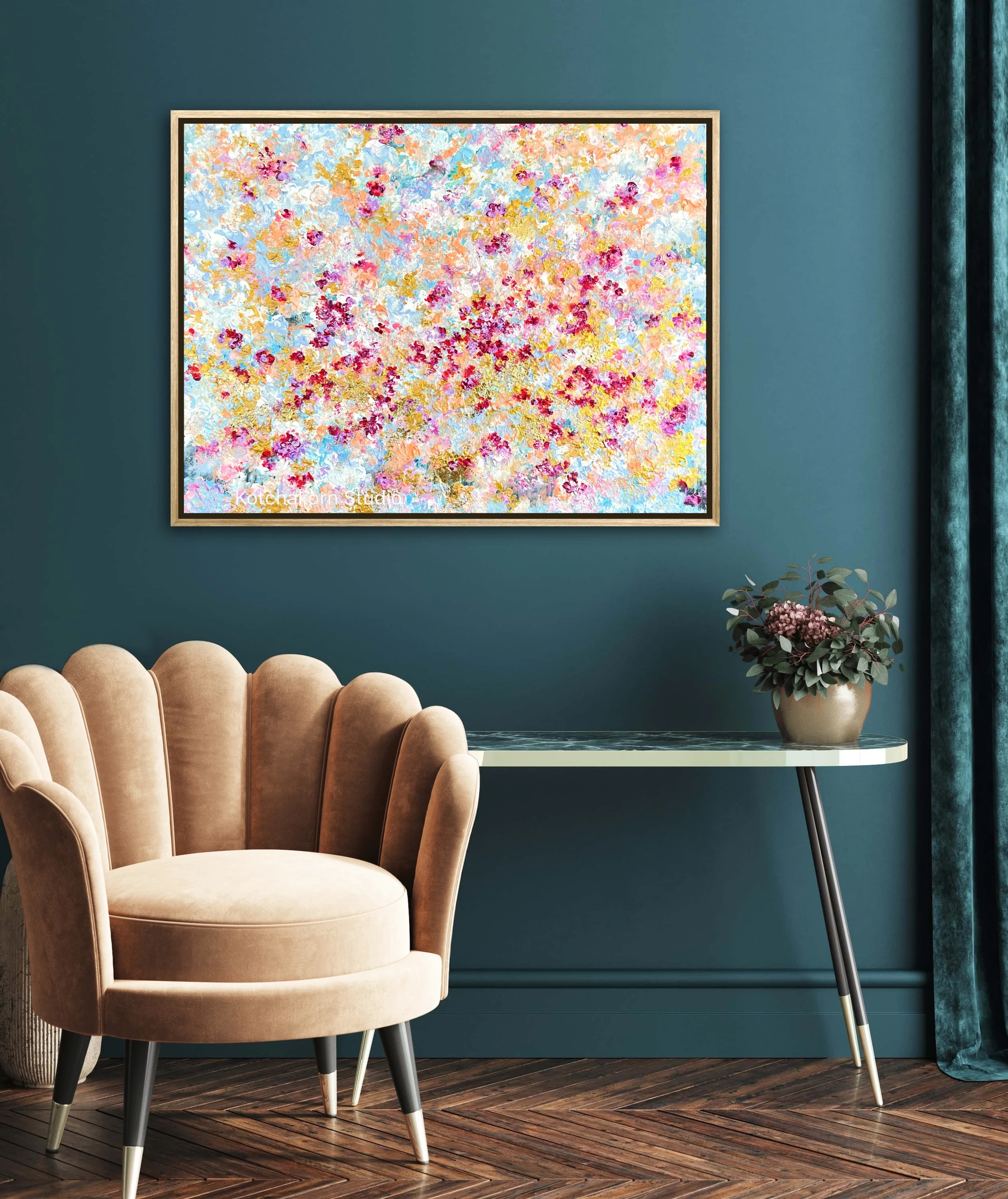 Sound of the Sakura's Bloom (80x60cm)