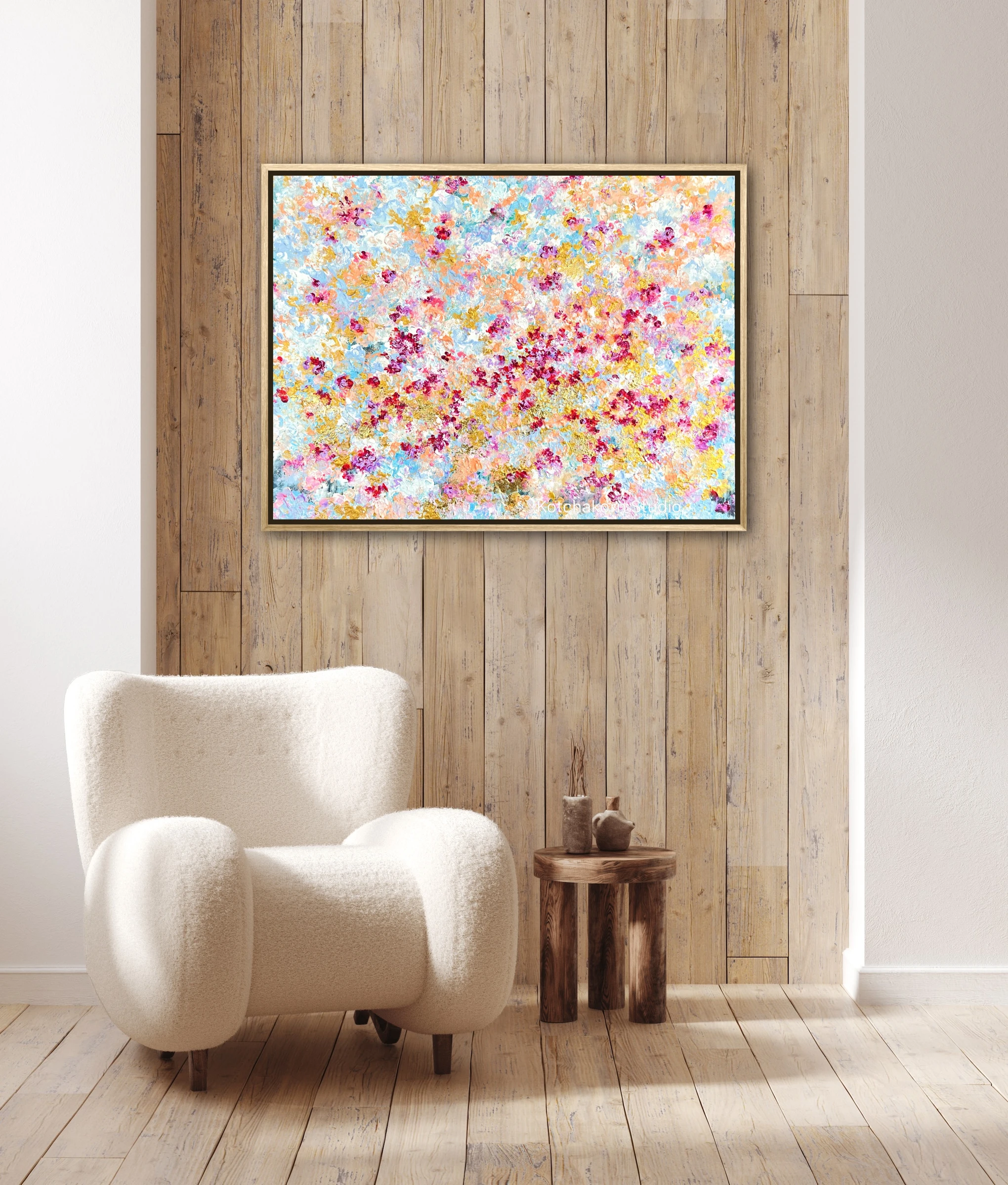 Sound of the Sakura's Bloom (80x60cm)