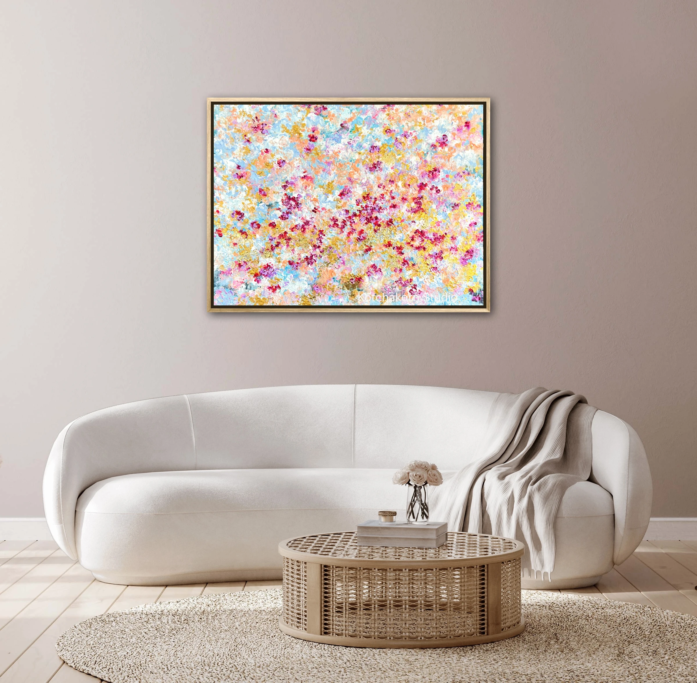 Sound of the Sakura's Bloom (80x60cm)