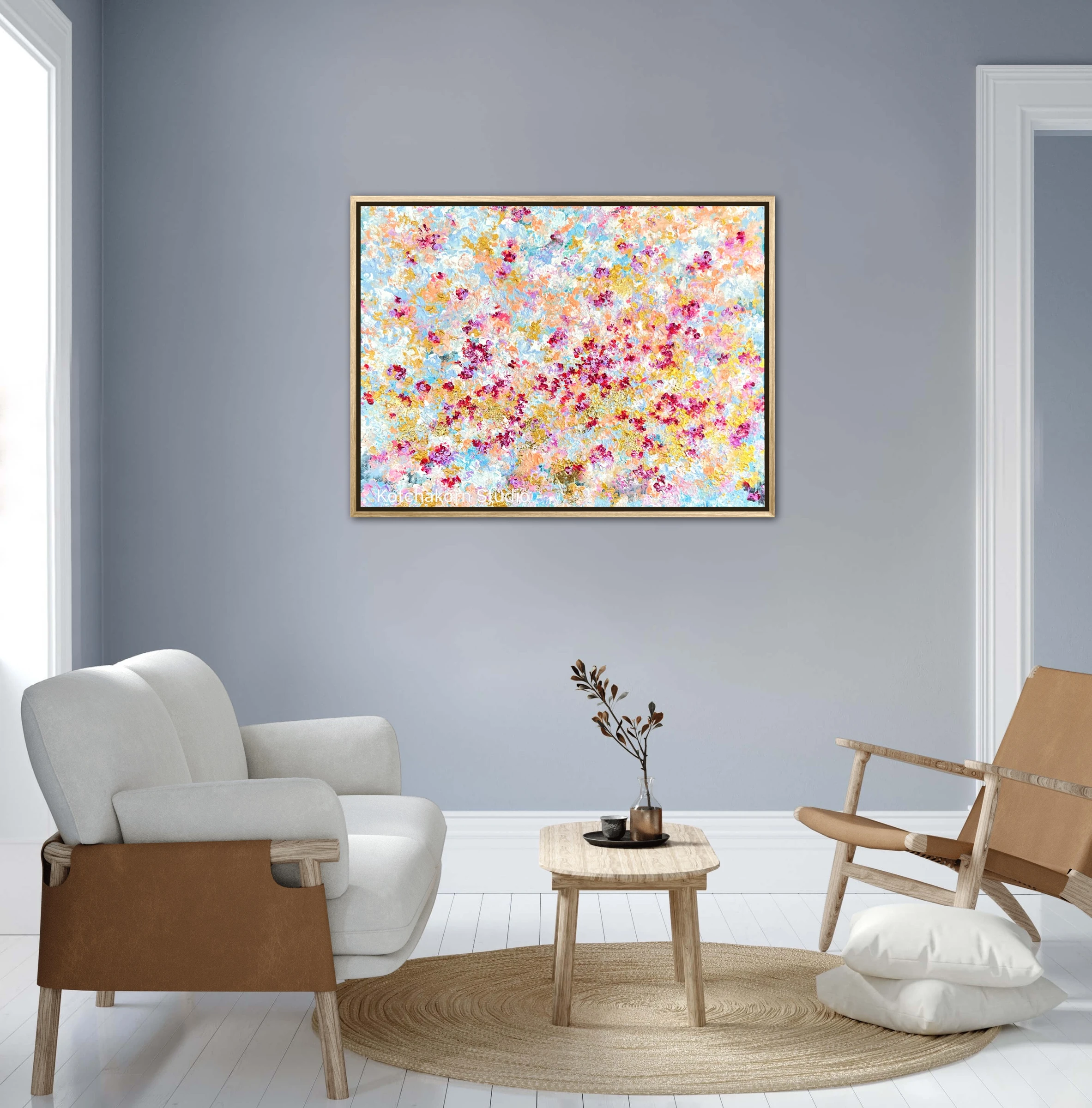 Sound of the Sakura's Bloom (80x60cm)