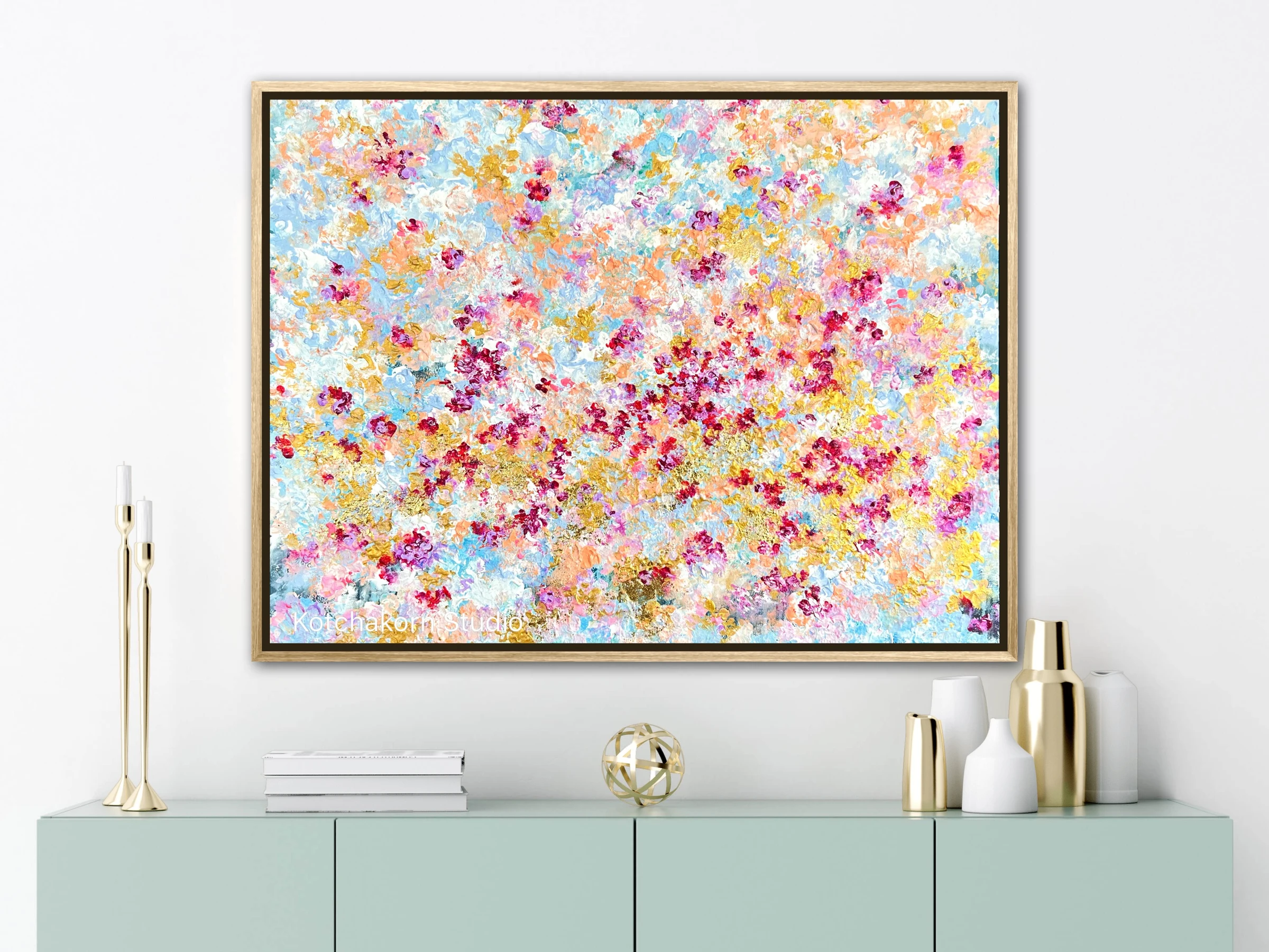 Sound of the Sakura's Bloom (80x60cm)