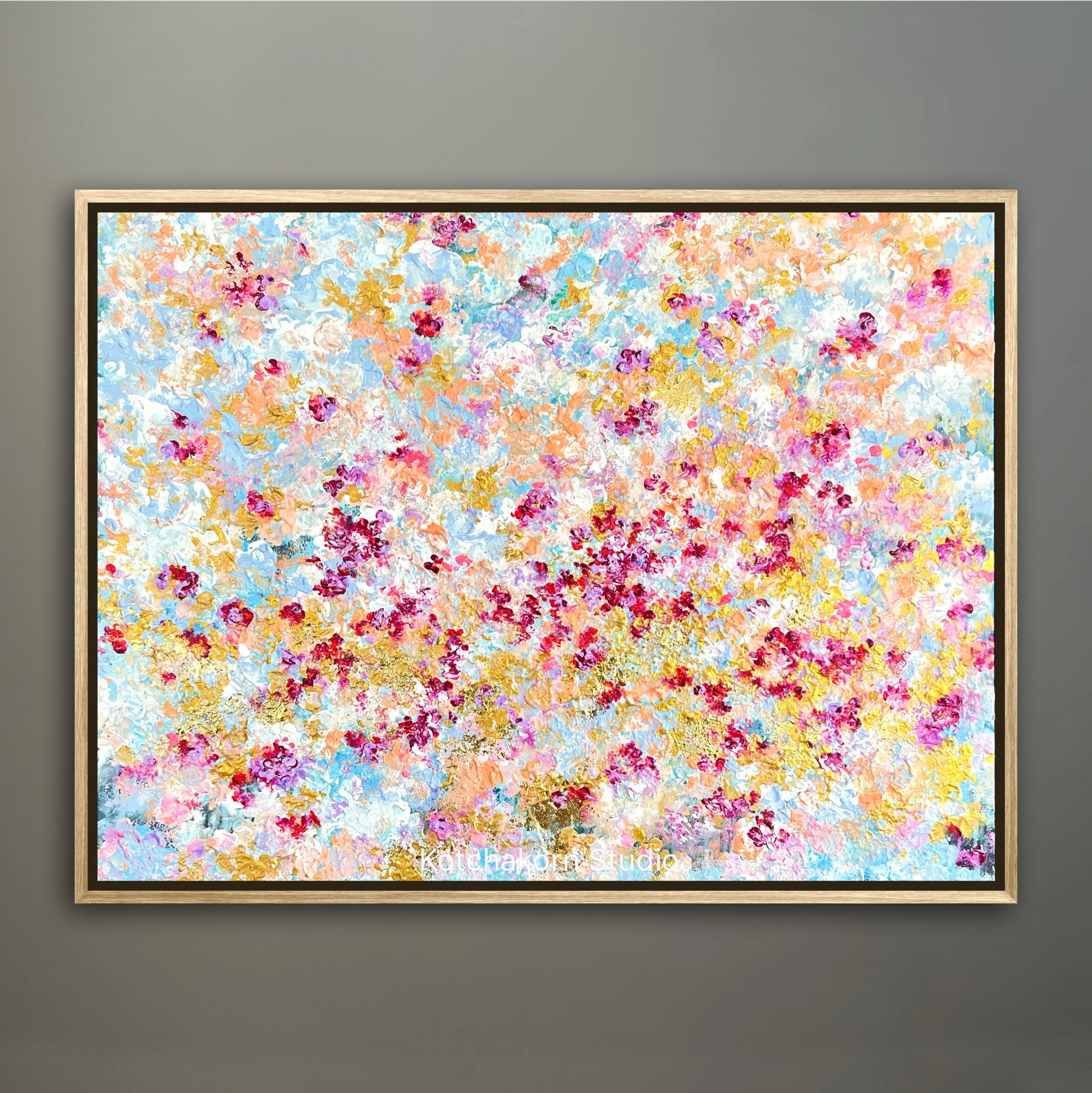 Sound of the Sakura's Bloom (80x60cm)