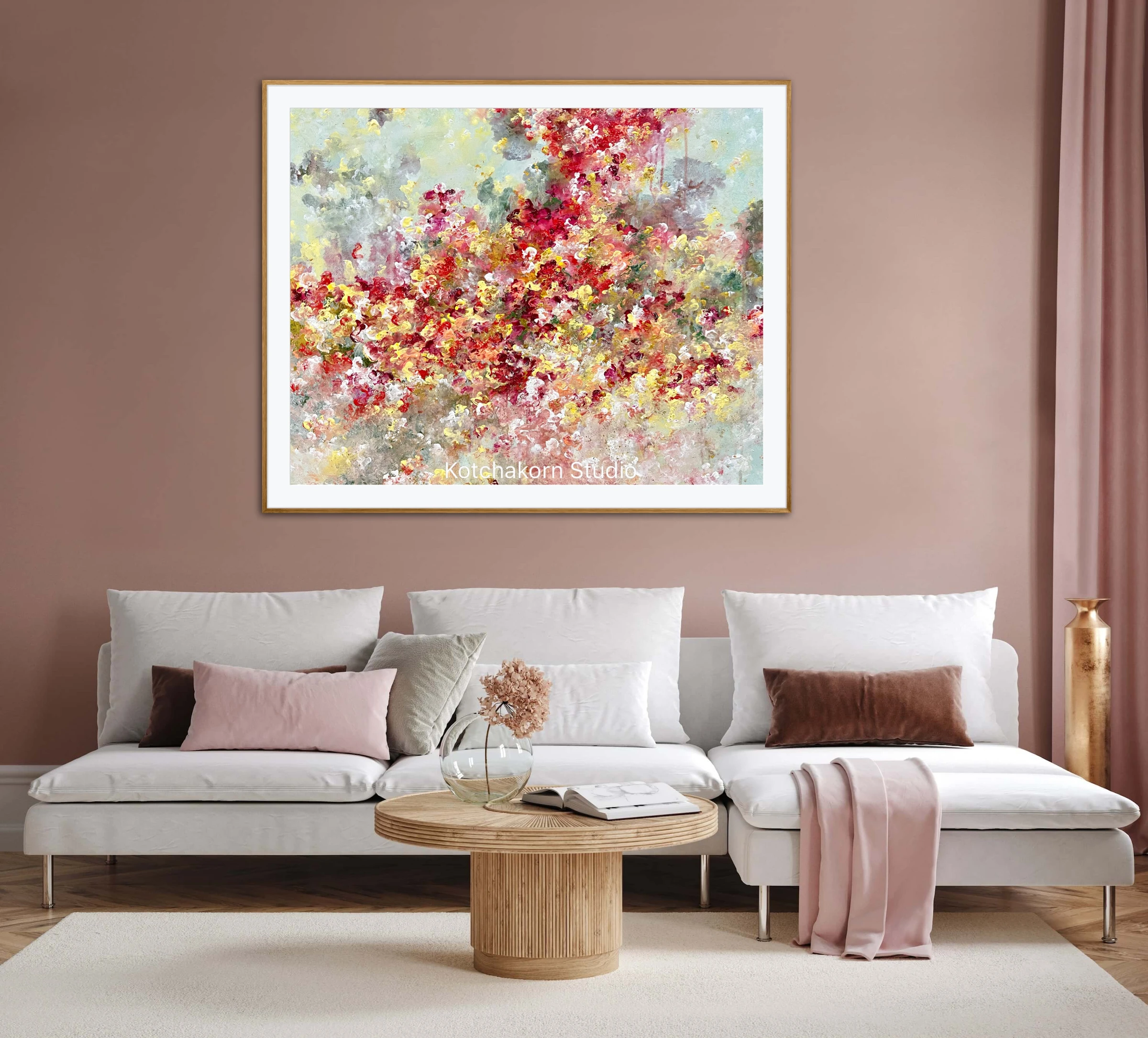 Symphony of Spring: The Overflow (100x80cm)