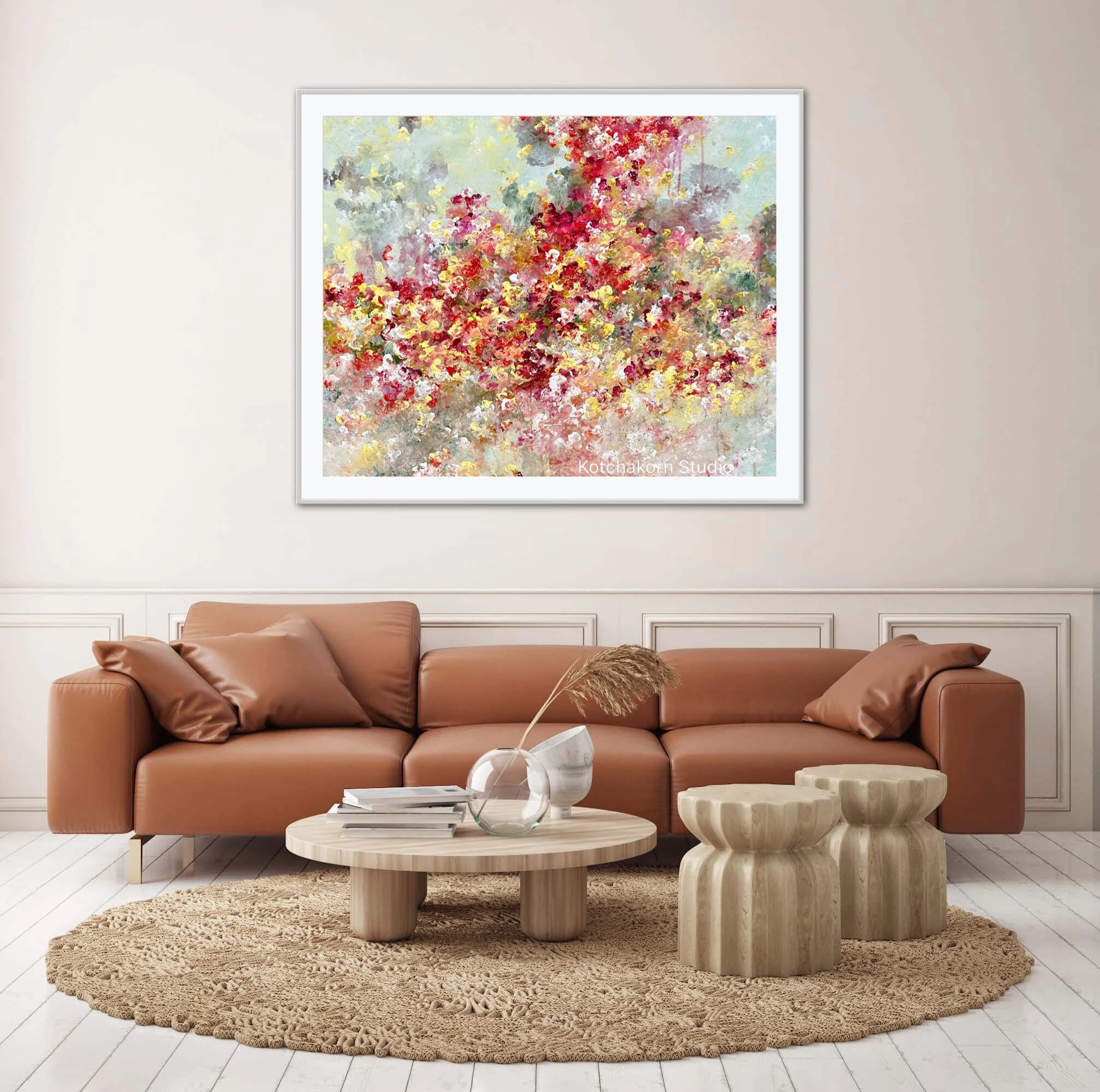 Symphony of Spring: The Overflow (100x80cm)