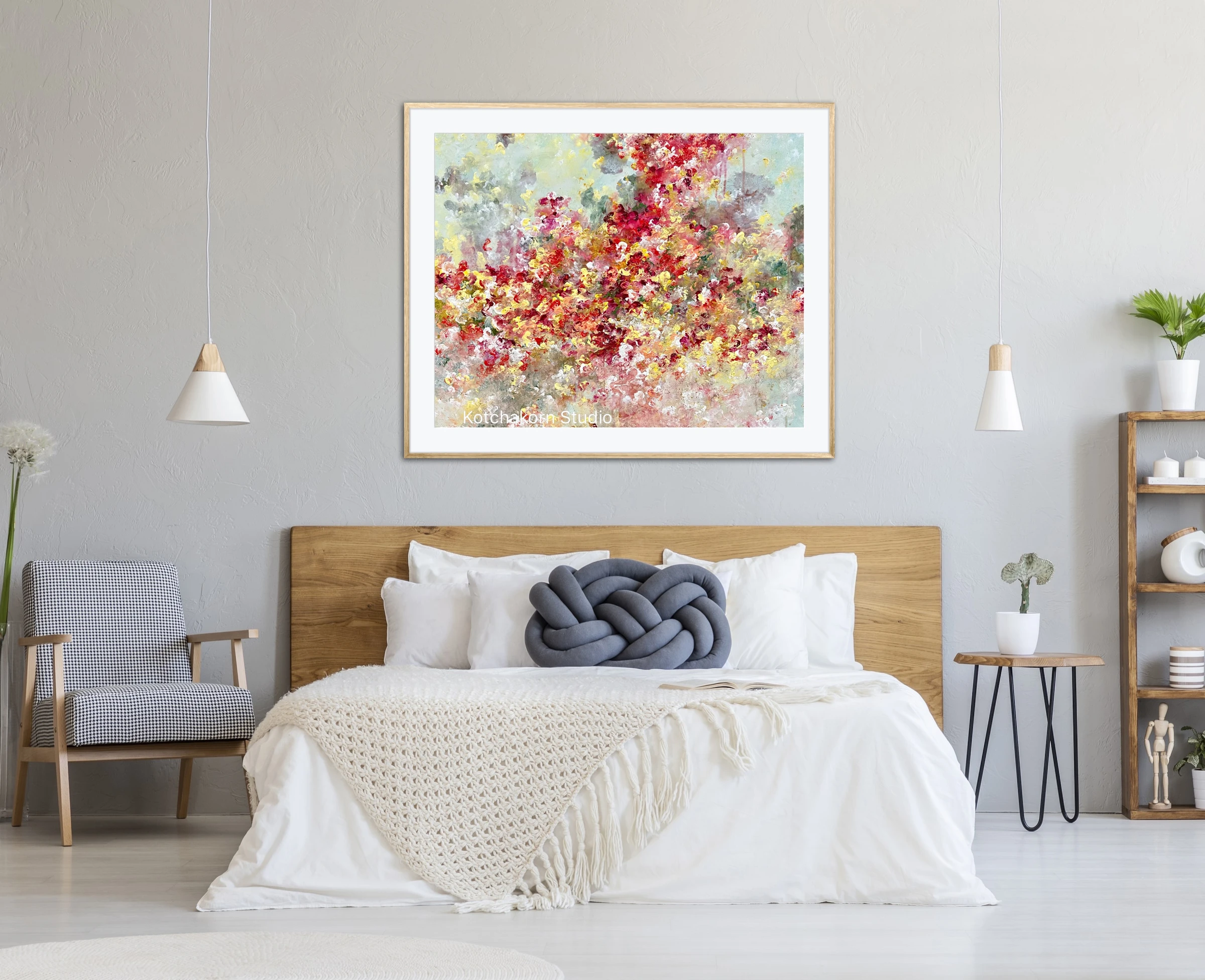 Symphony of Spring: The Overflow (100x80cm)
