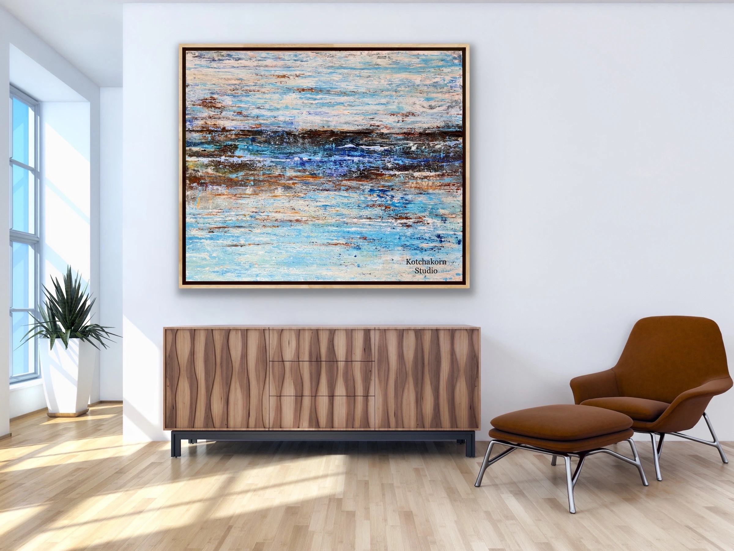 It's a Marathon (120x100cm)