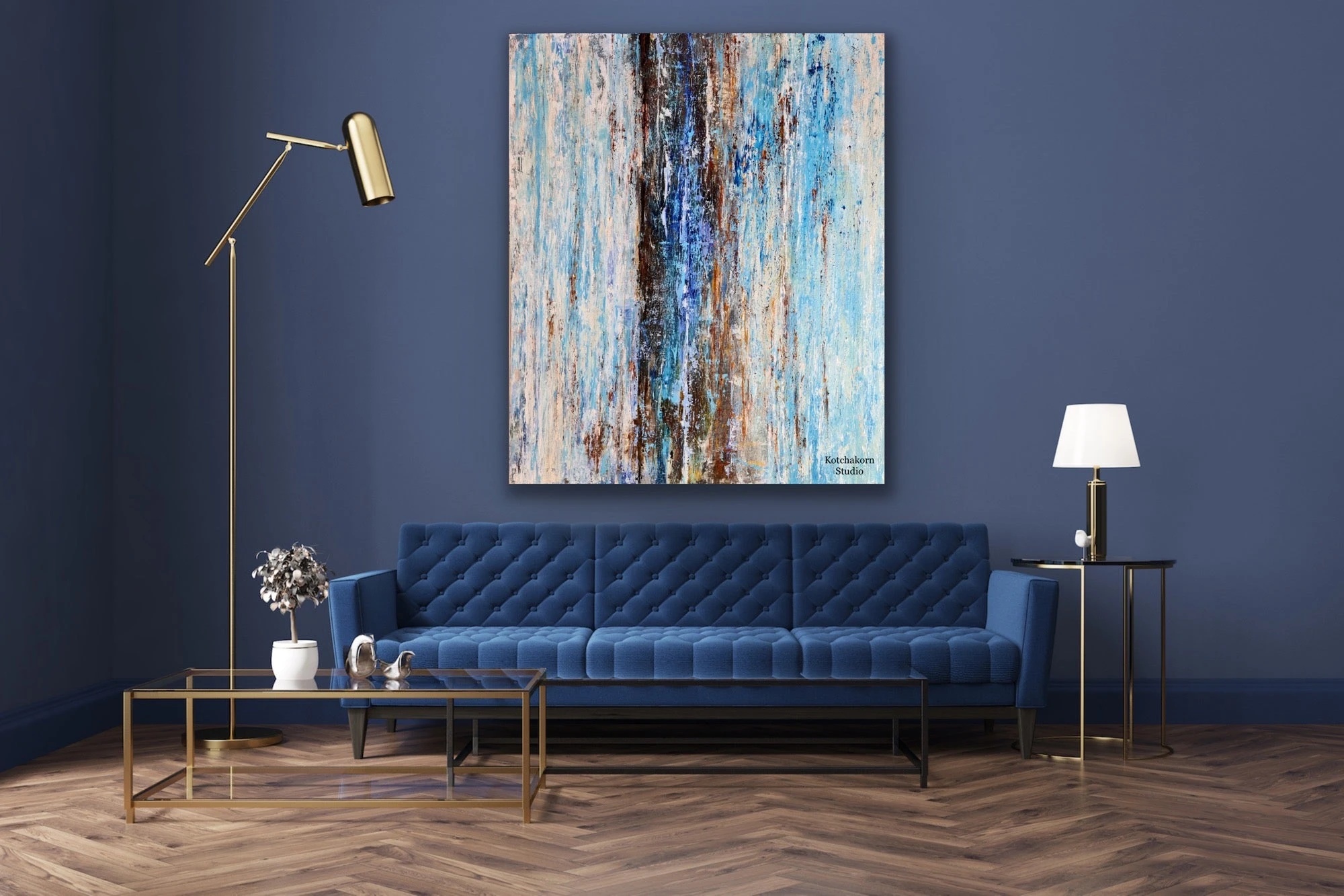 It's a Marathon (120x100cm)